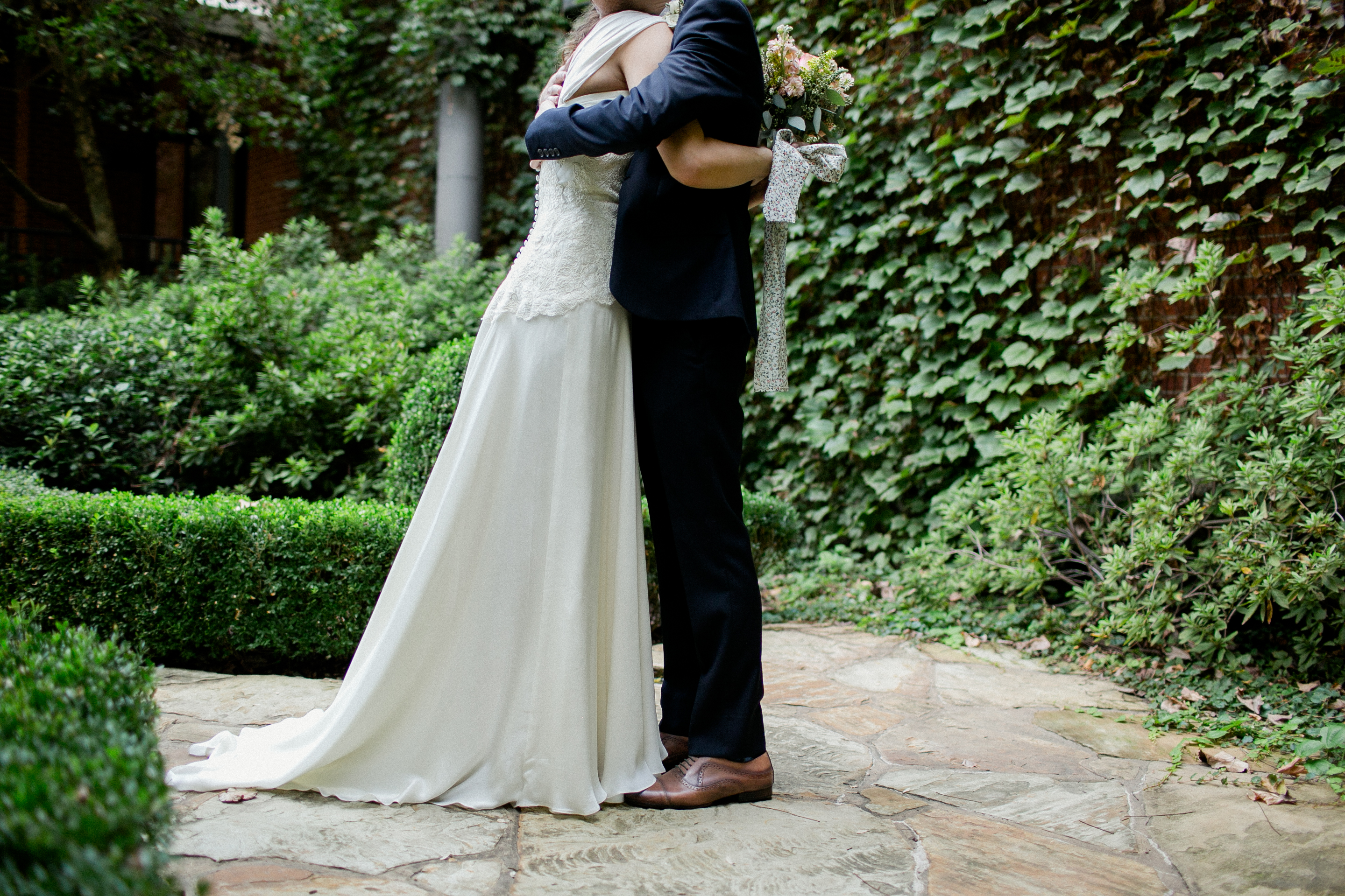 bride-and-groom-embrace