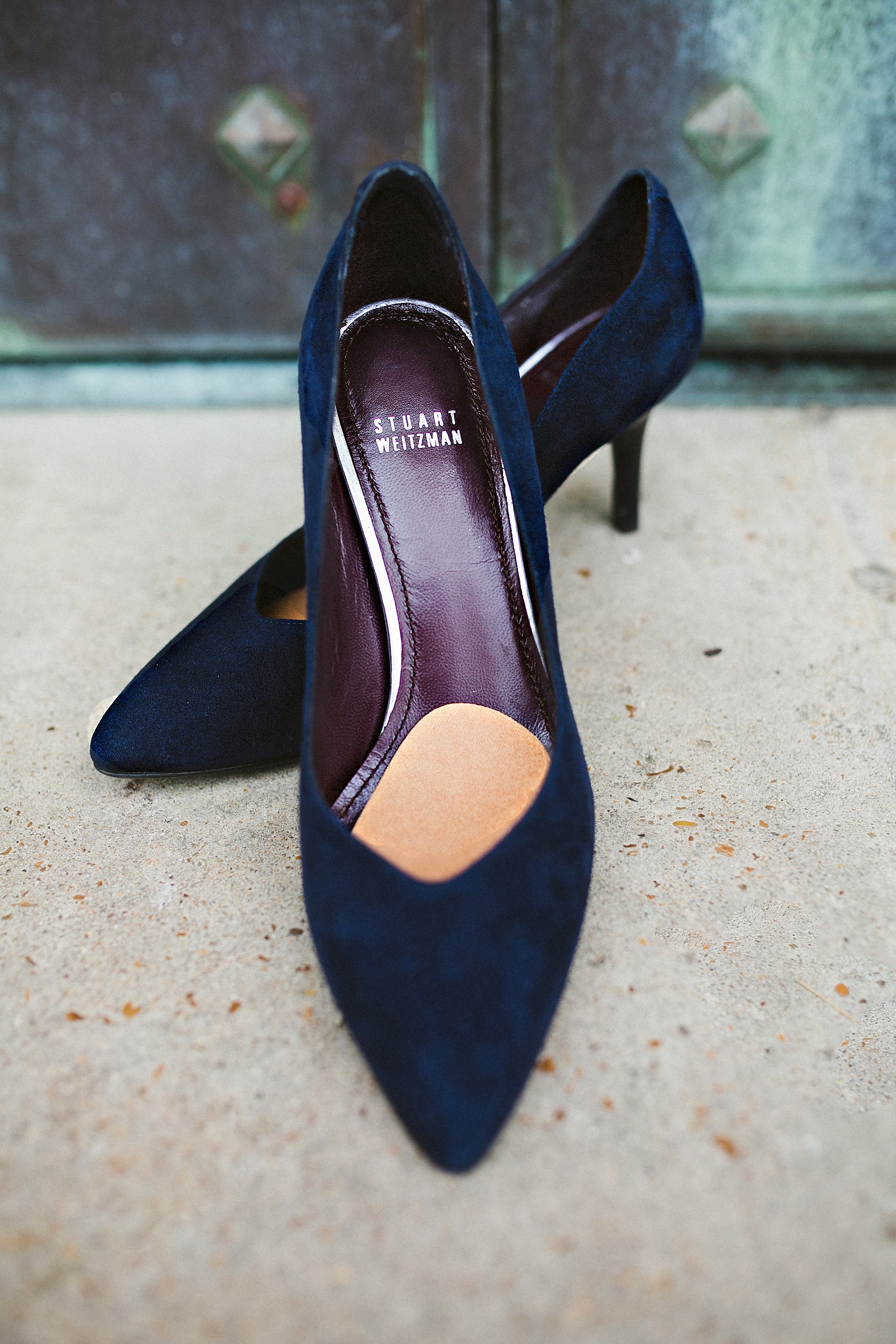 Navy Wedding heels