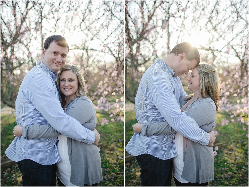 natural lit fun engagement photos