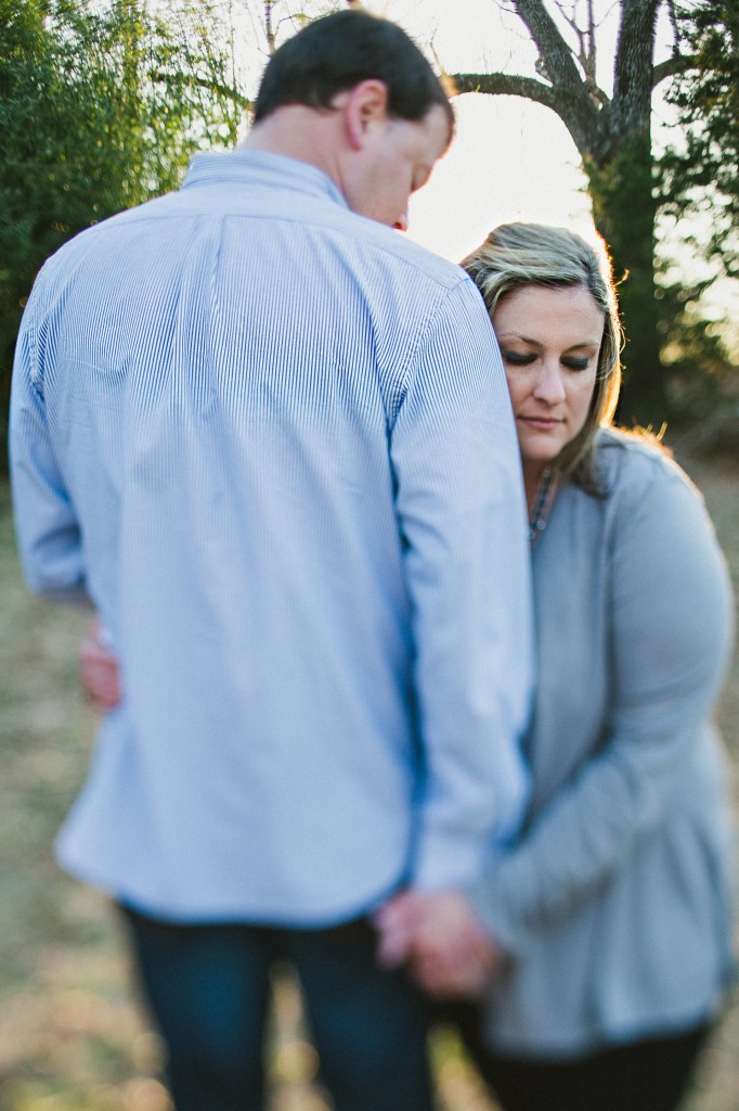 romantic intimate engagement photos