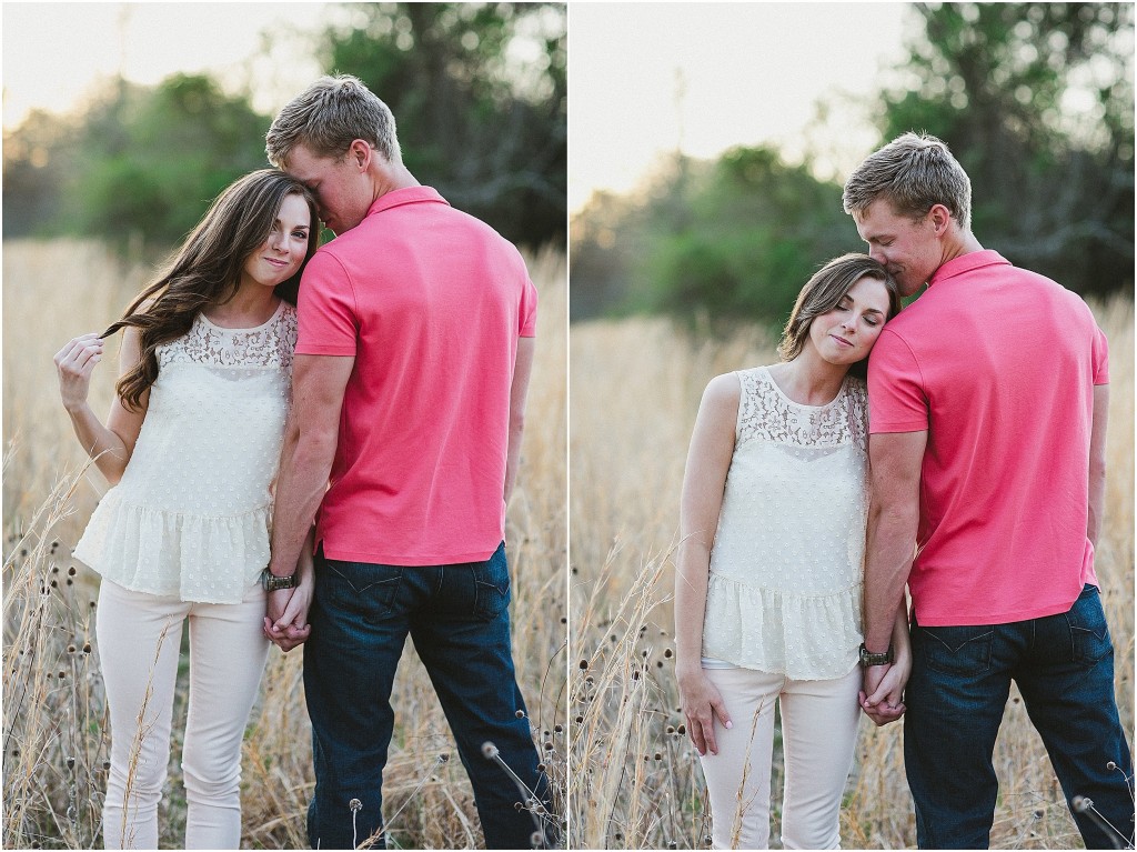 Tennessee engagement photos, Tennessee wedding photographer, wedding photography, causal candid engagement photos, romantic intimate engagement photos in a field