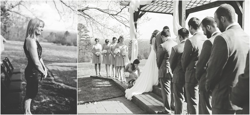 fleeting wedding moment 