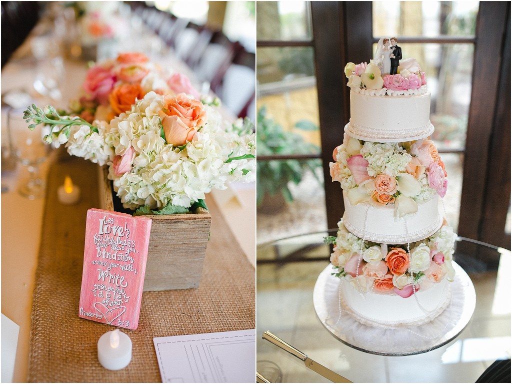 coral wedding color 