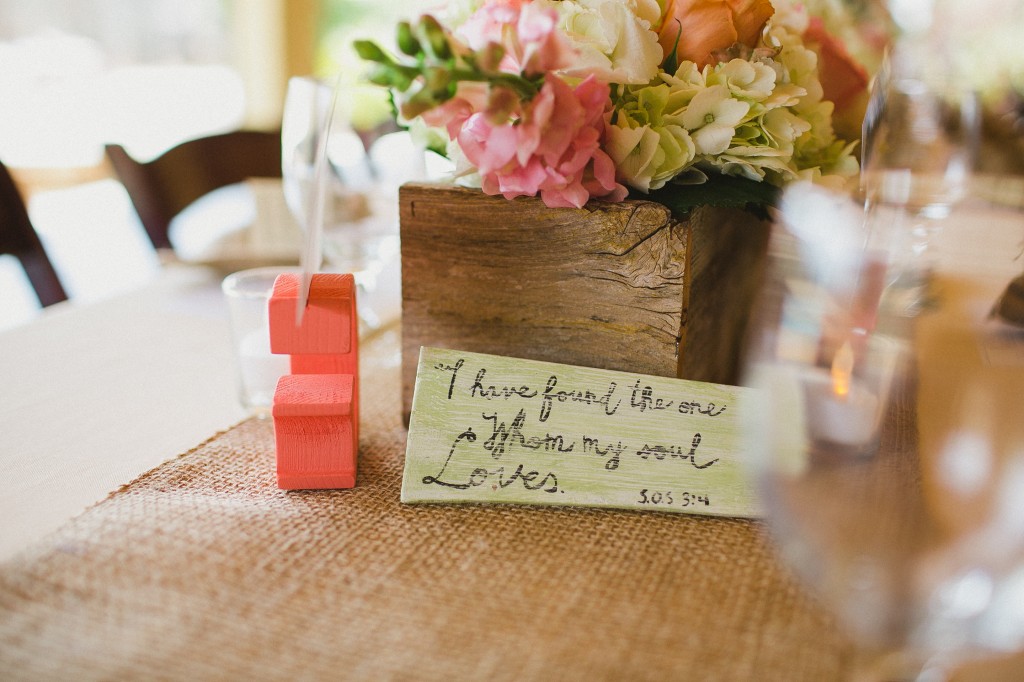 hand painted wedding doer