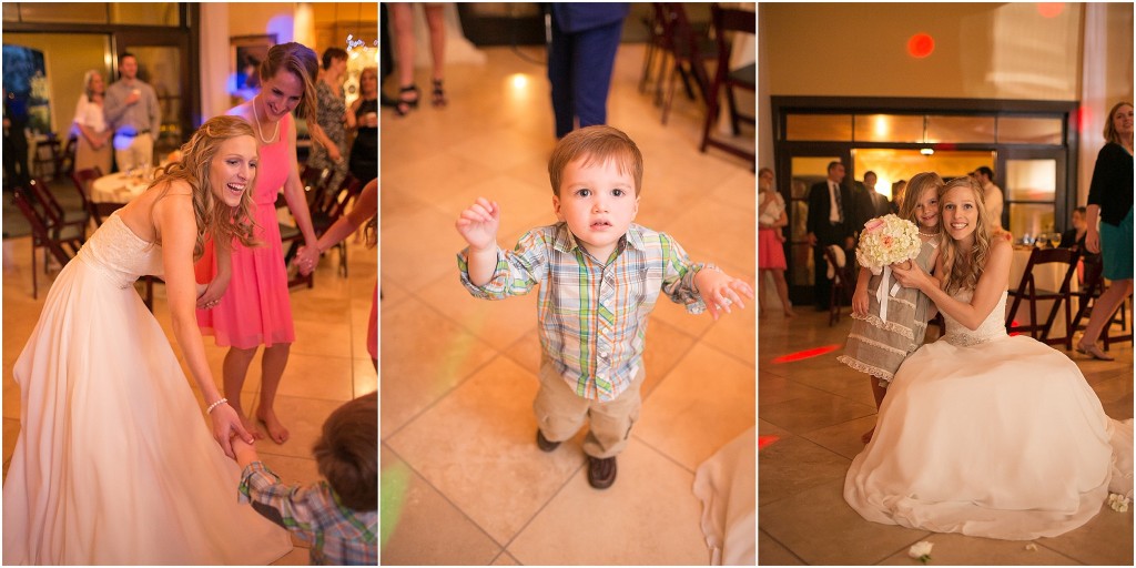 wedding reception dancing
