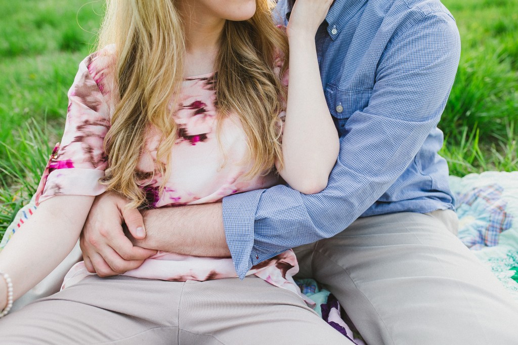 engagement photos in a field, rural engagement photos, rust engagement photos, Tennessee wedding photography, Kelly Ginn Photography,  romantic engagement photos, creative engagement photos, intimate engagement photos, candid engagement photos