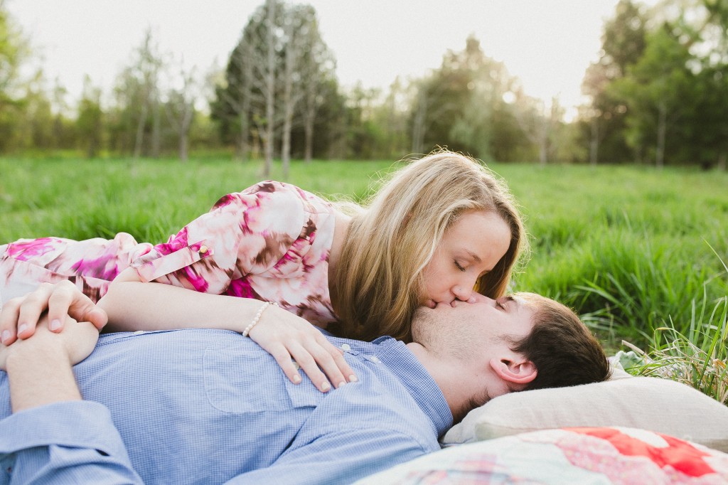 engagement photos in a field, rural engagement photos, rust engagement photos, Tennessee wedding photography, Kelly Ginn Photography,  romantic engagement photos, creative engagement photos, intimate engagement photos, candid engagement photos