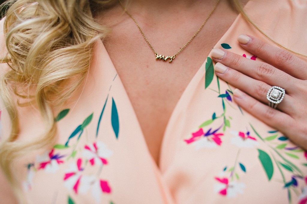 kate spade Mrs necklace
