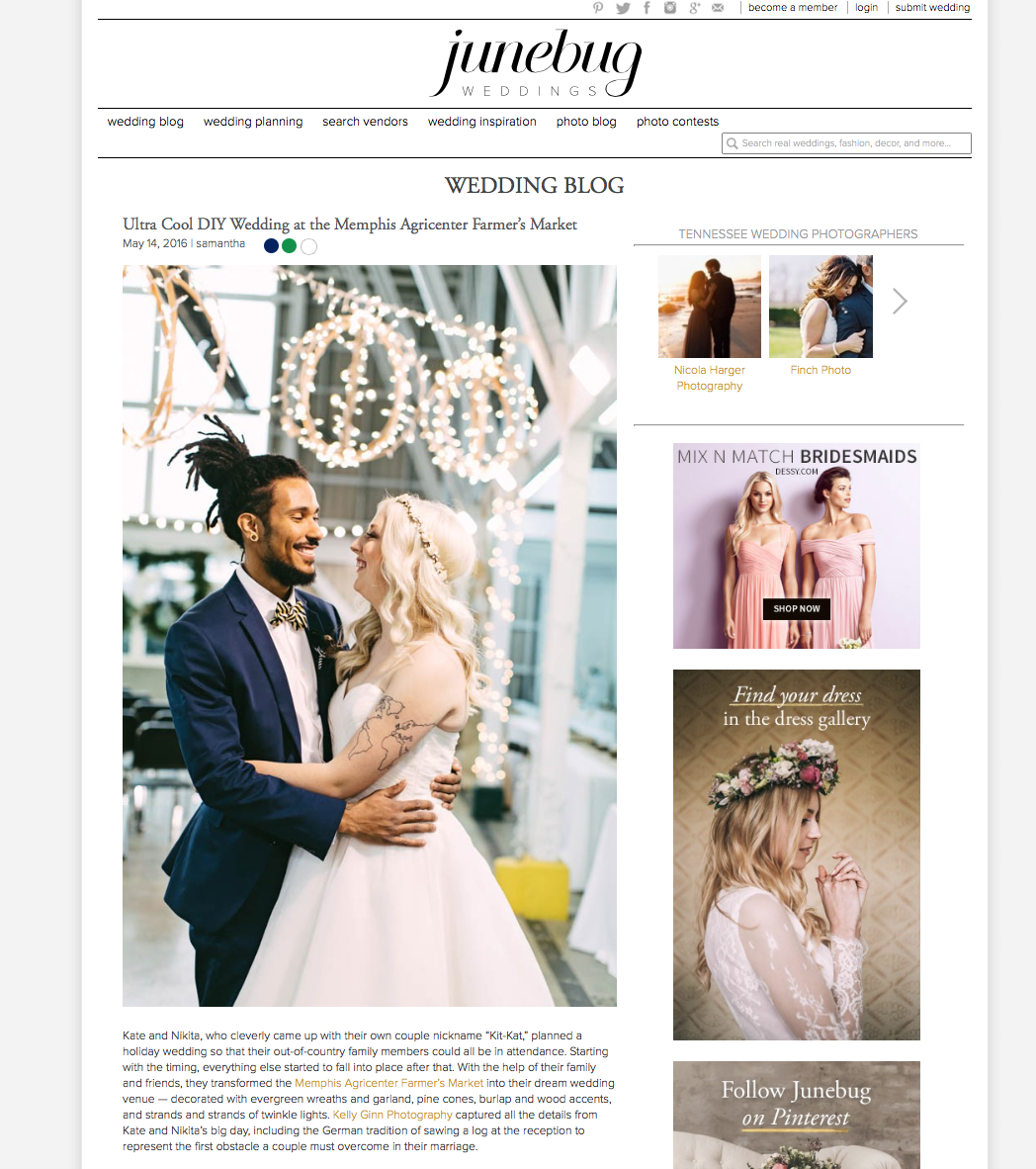 Kelly Ginn Photography on Junebug weddings