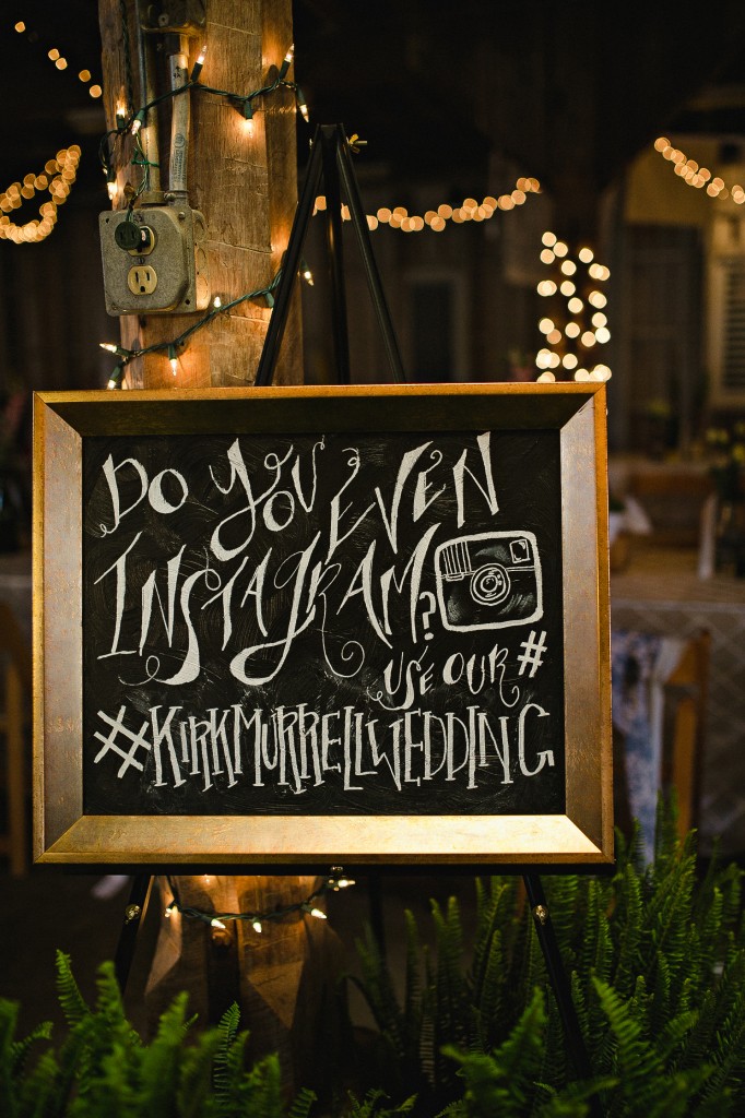 wedding instagram signs