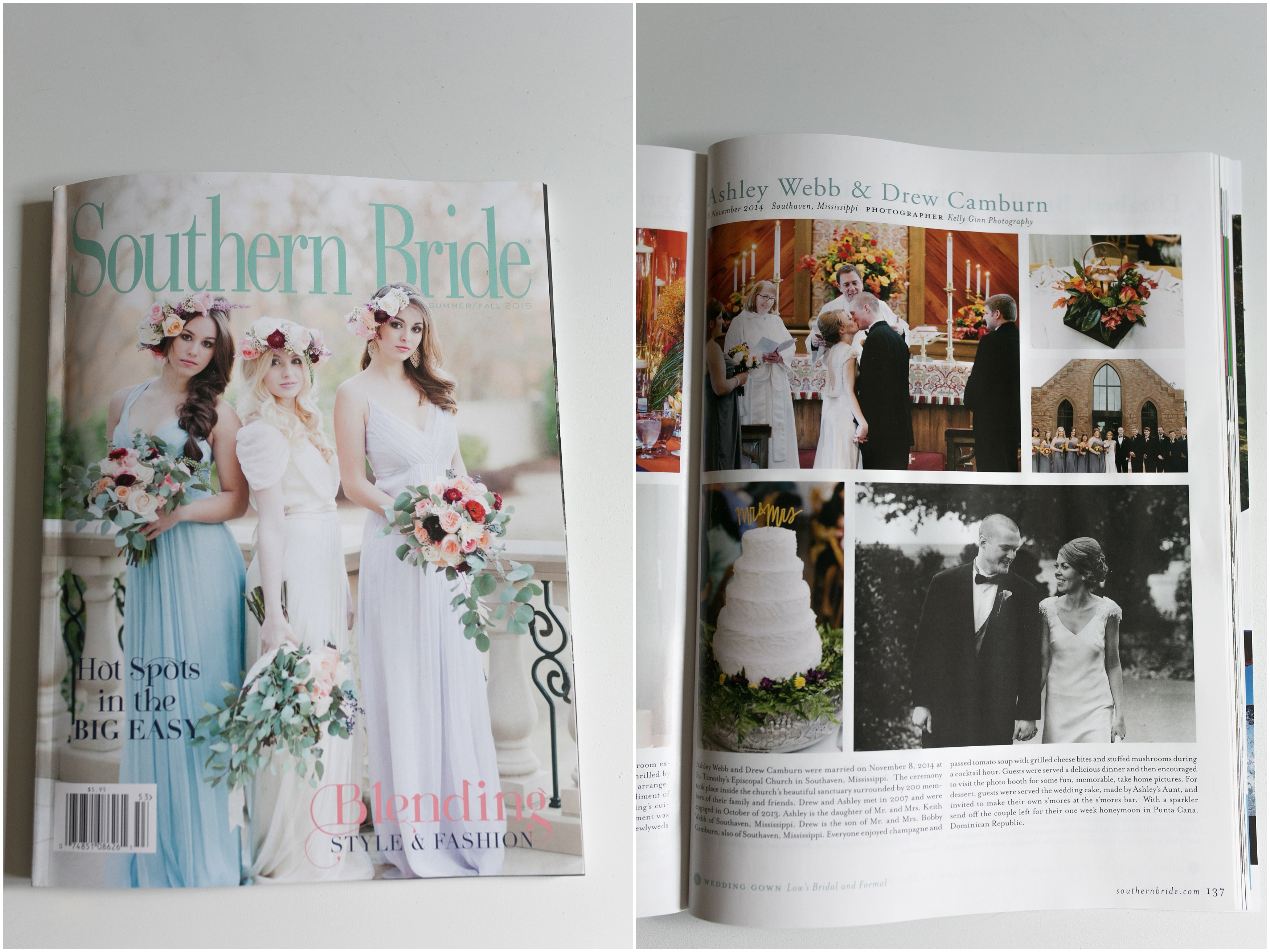 Kelly Ginn Photography in Southern Bride