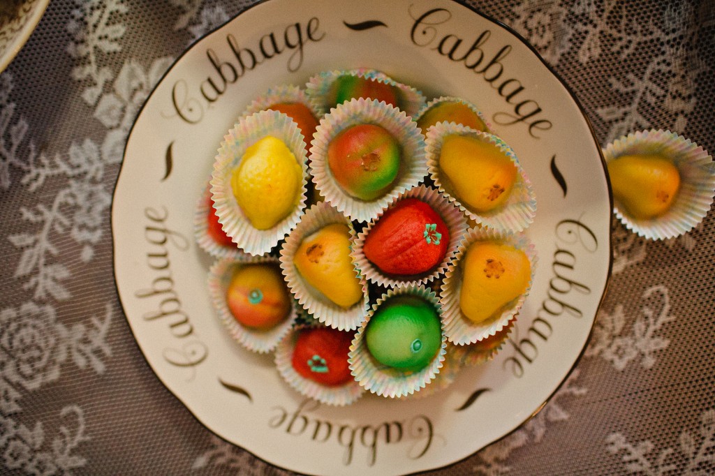 vegetable and fruit marzipan 