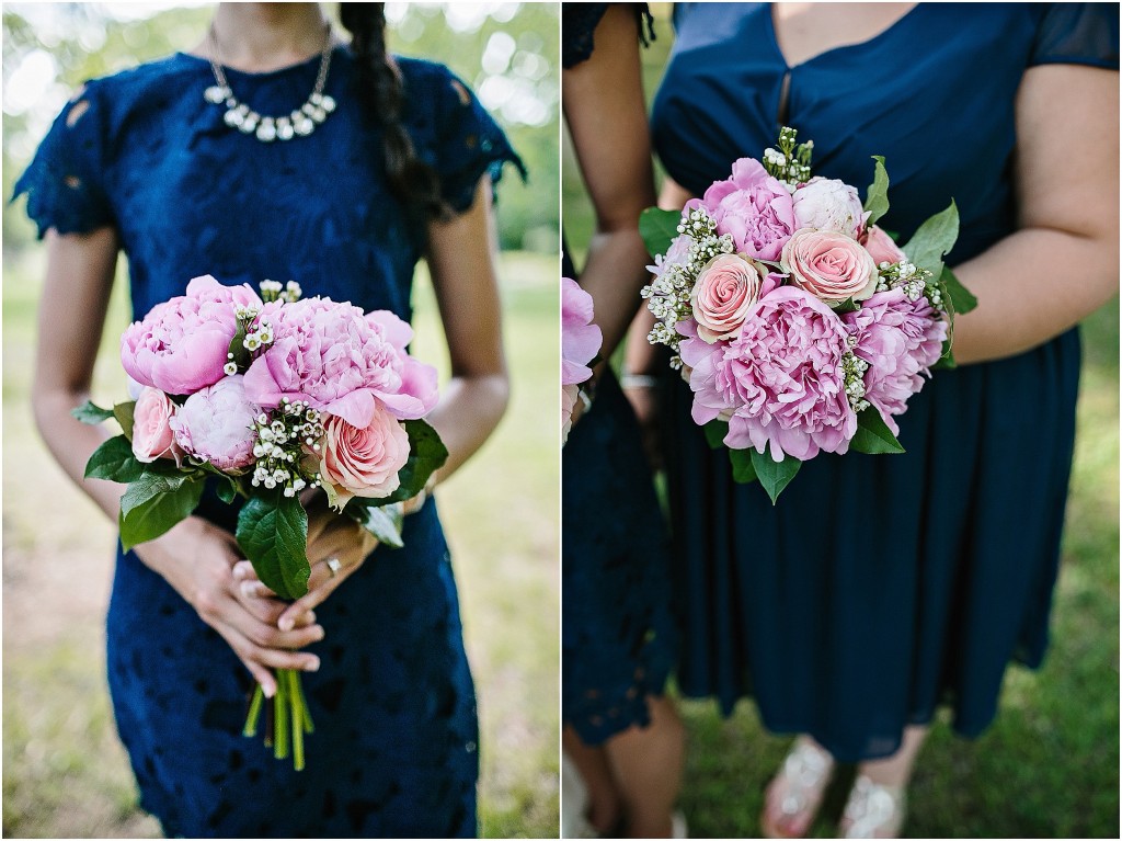 This wedding color scheme was perfection. 