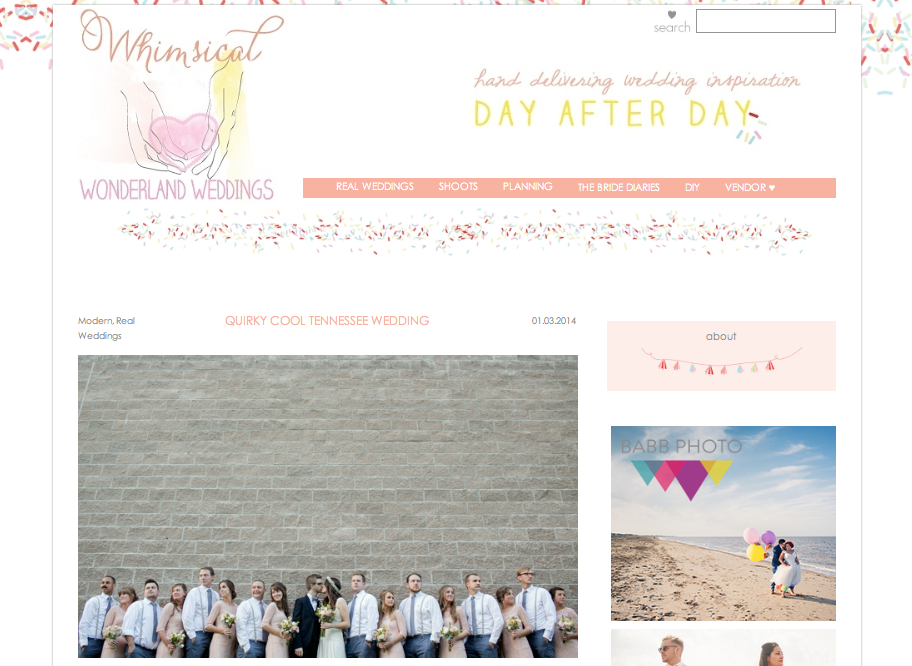 Whimsical Wonderland Weddings
