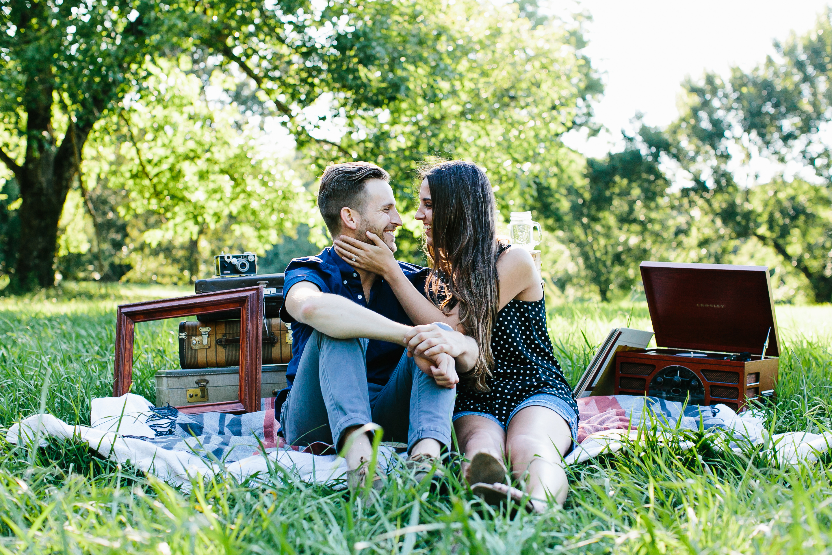 Urban engagement photos, creative wedding photography, tennessee wedding photography