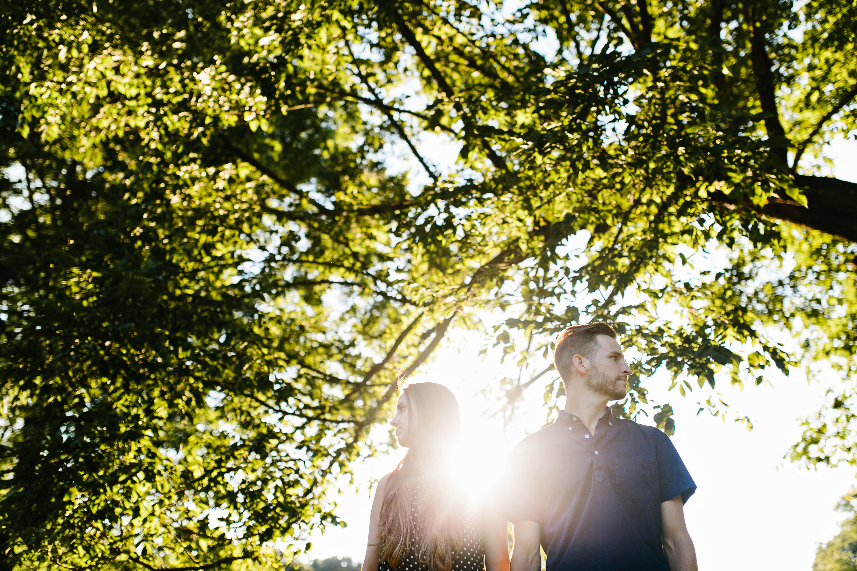 Urban engagement photos, creative wedding photography, tennessee wedding photography