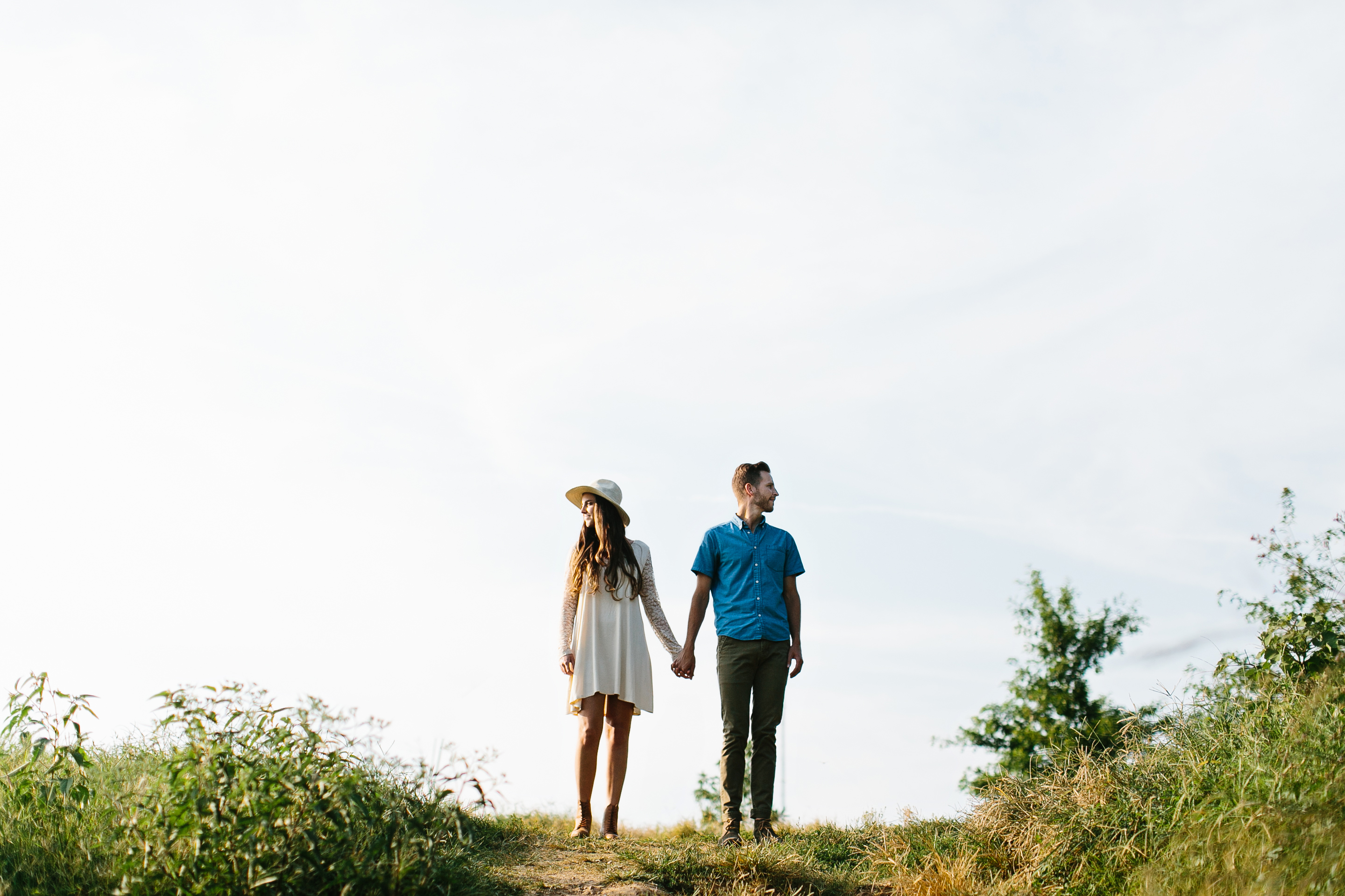 Urban engagement photos, creative wedding photography, tennessee wedding photography