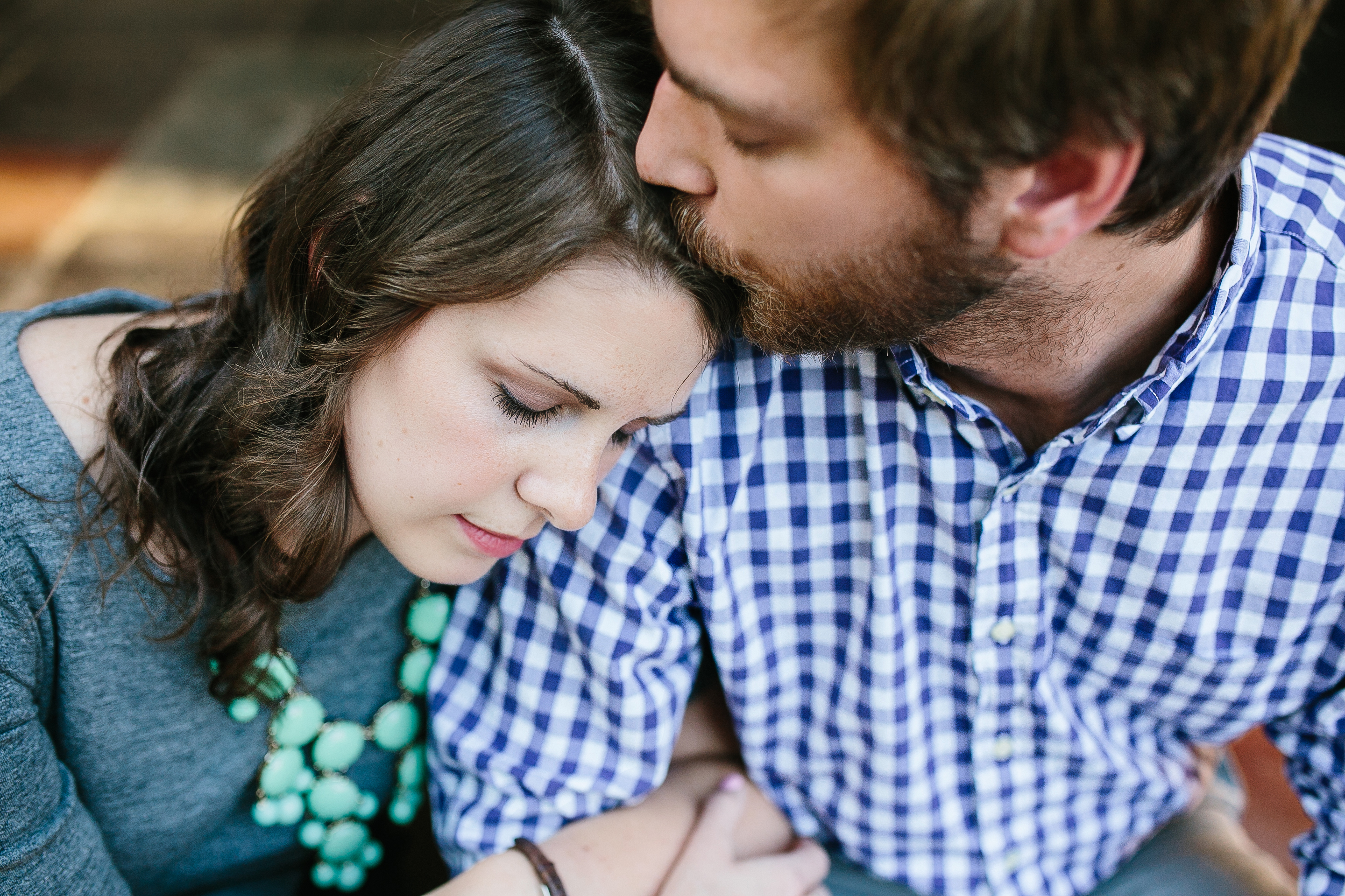 creative engagement photos, natural light wedding photographer, tennessee wedding