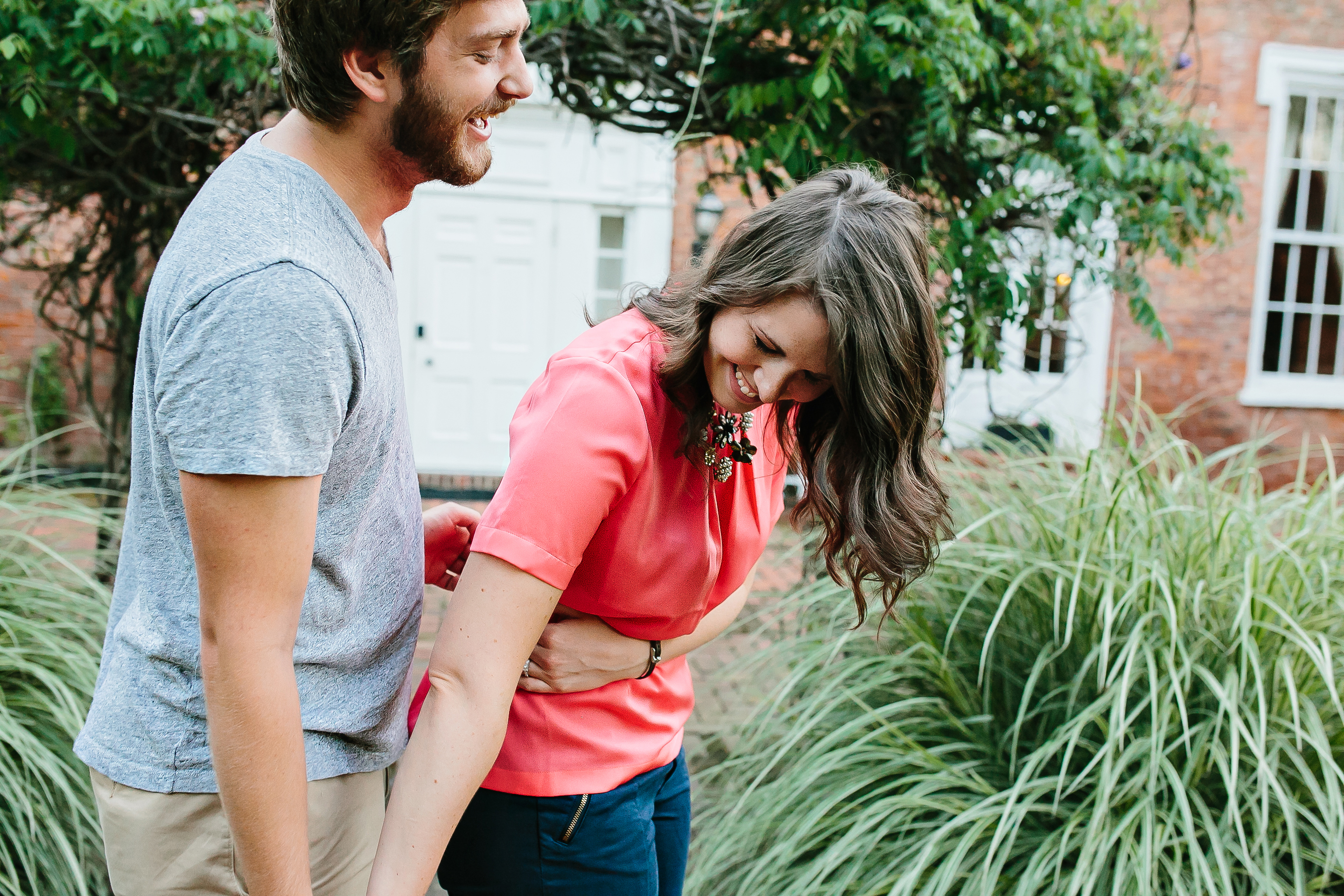 creative engagement photos, natural light wedding photographer, tennessee wedding