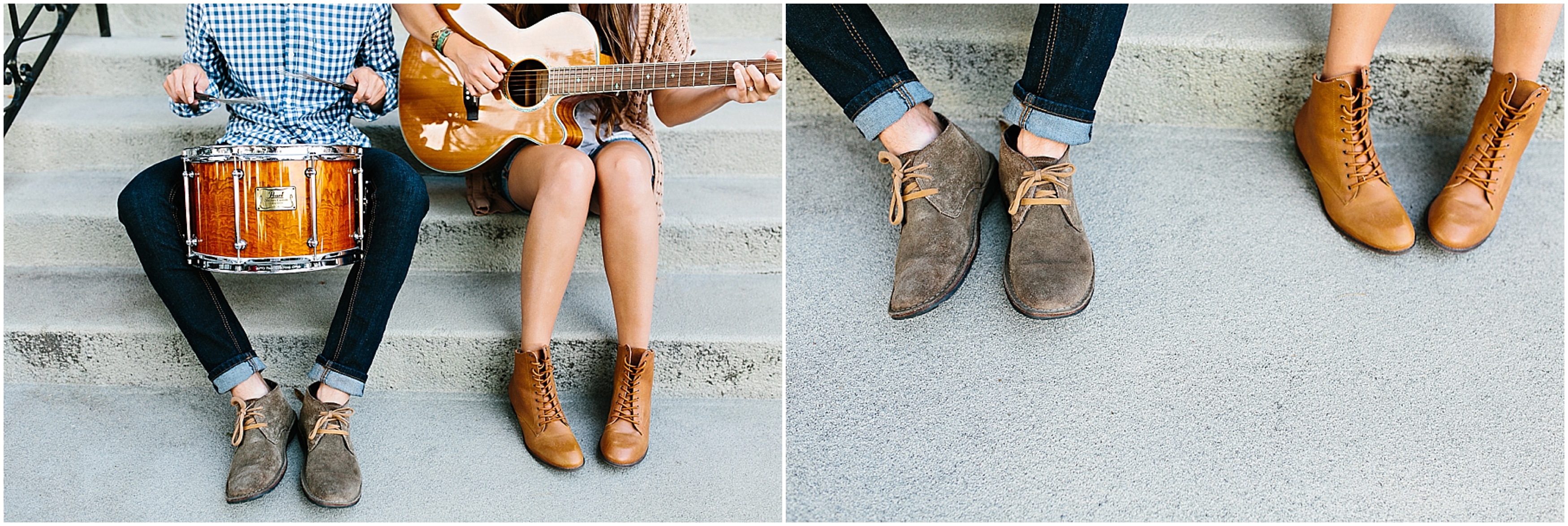 Urban engagement photos, creative wedding photography, tennessee wedding photography