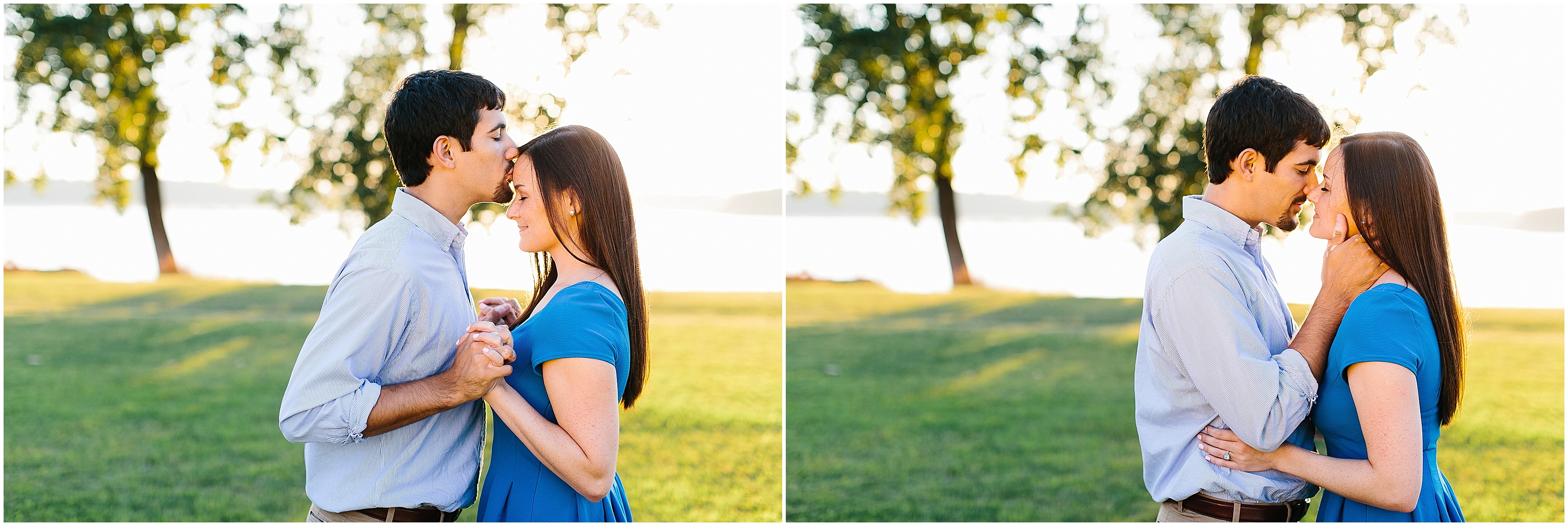 downtown engagement pictures