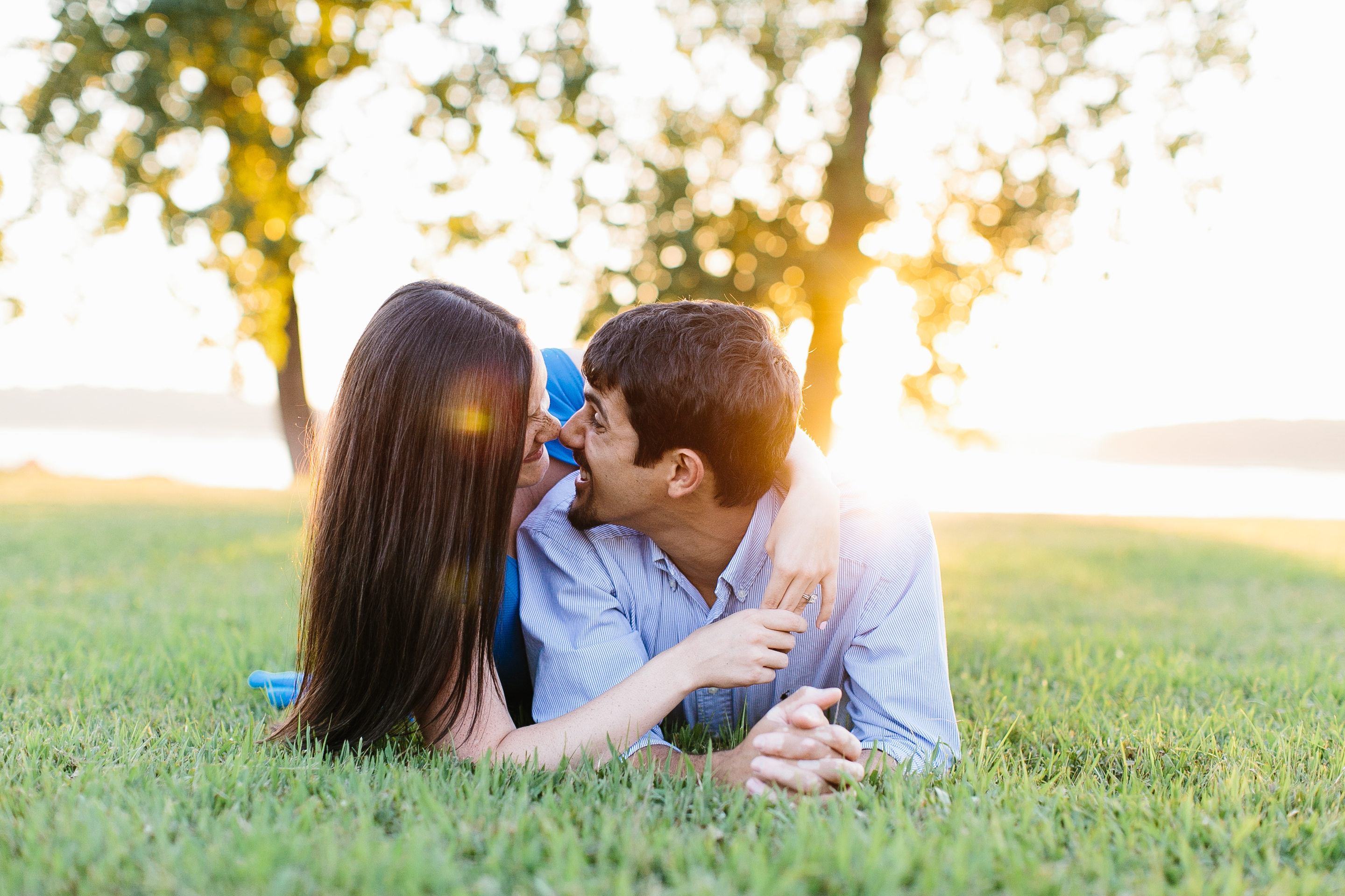 downtown engagement pictures