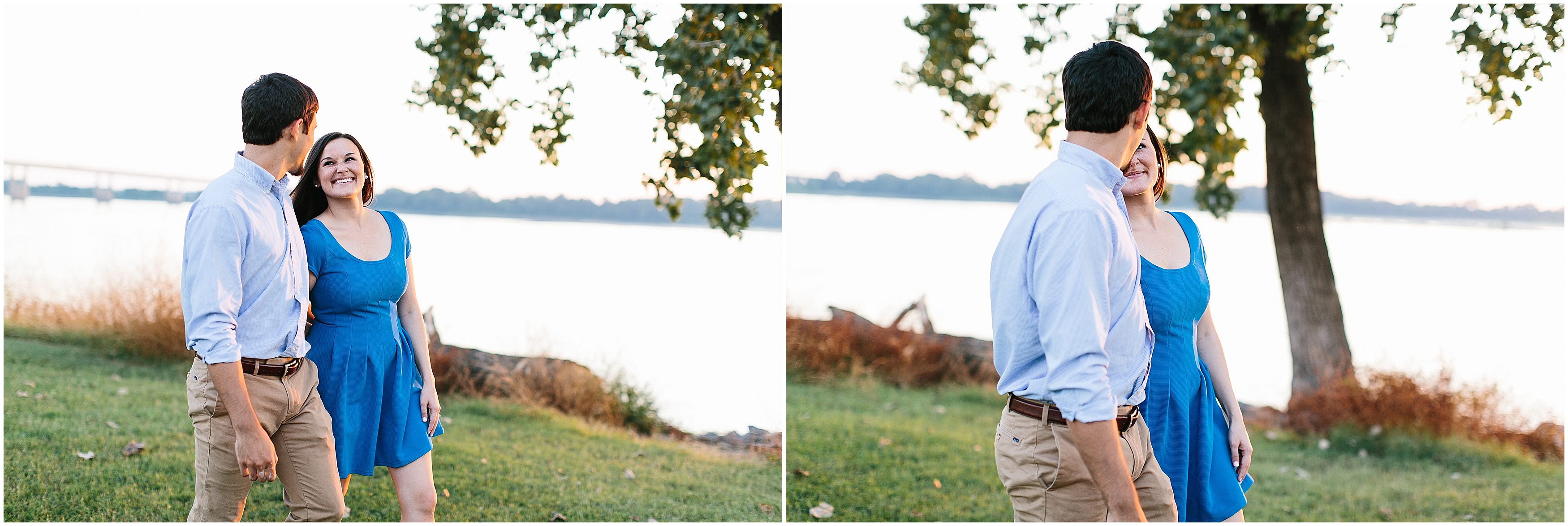 downtown engagement pictures