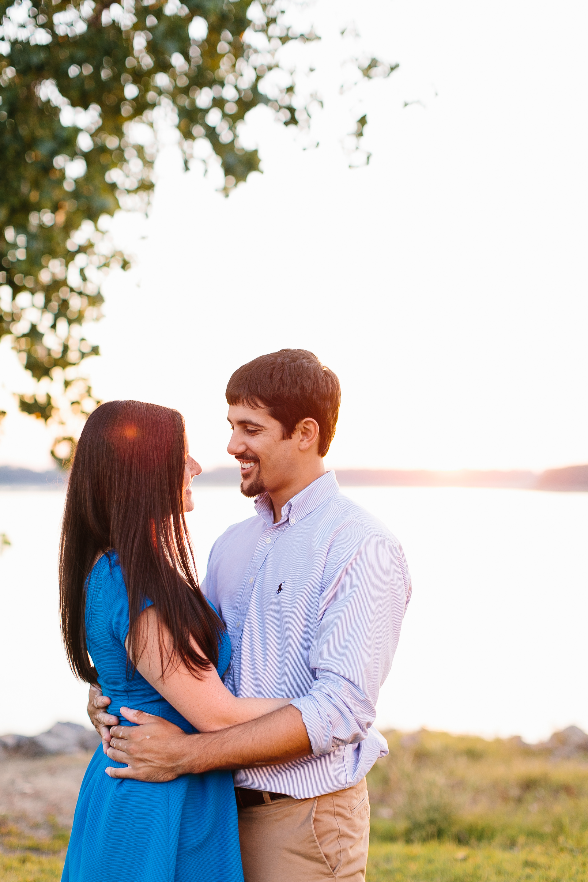 downtown engagement pictures