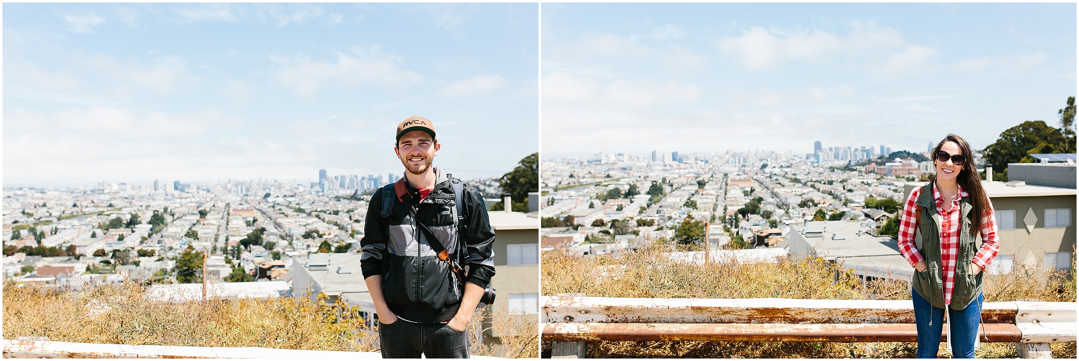 Bernal Heights was definitely a favorite. Probably John's favorite thing we did. You can see everything.