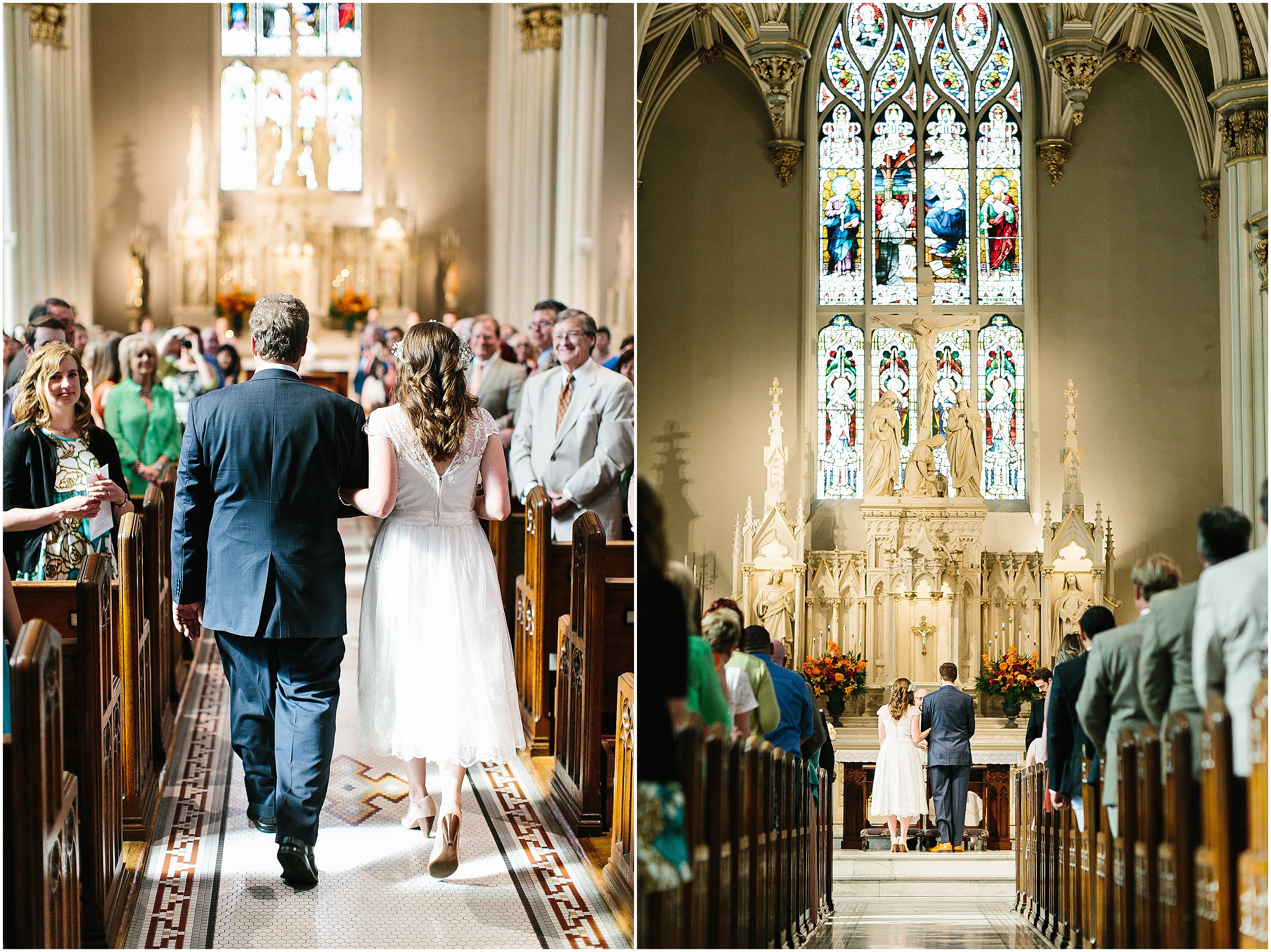 catholic wedding. stunning catholic wedding