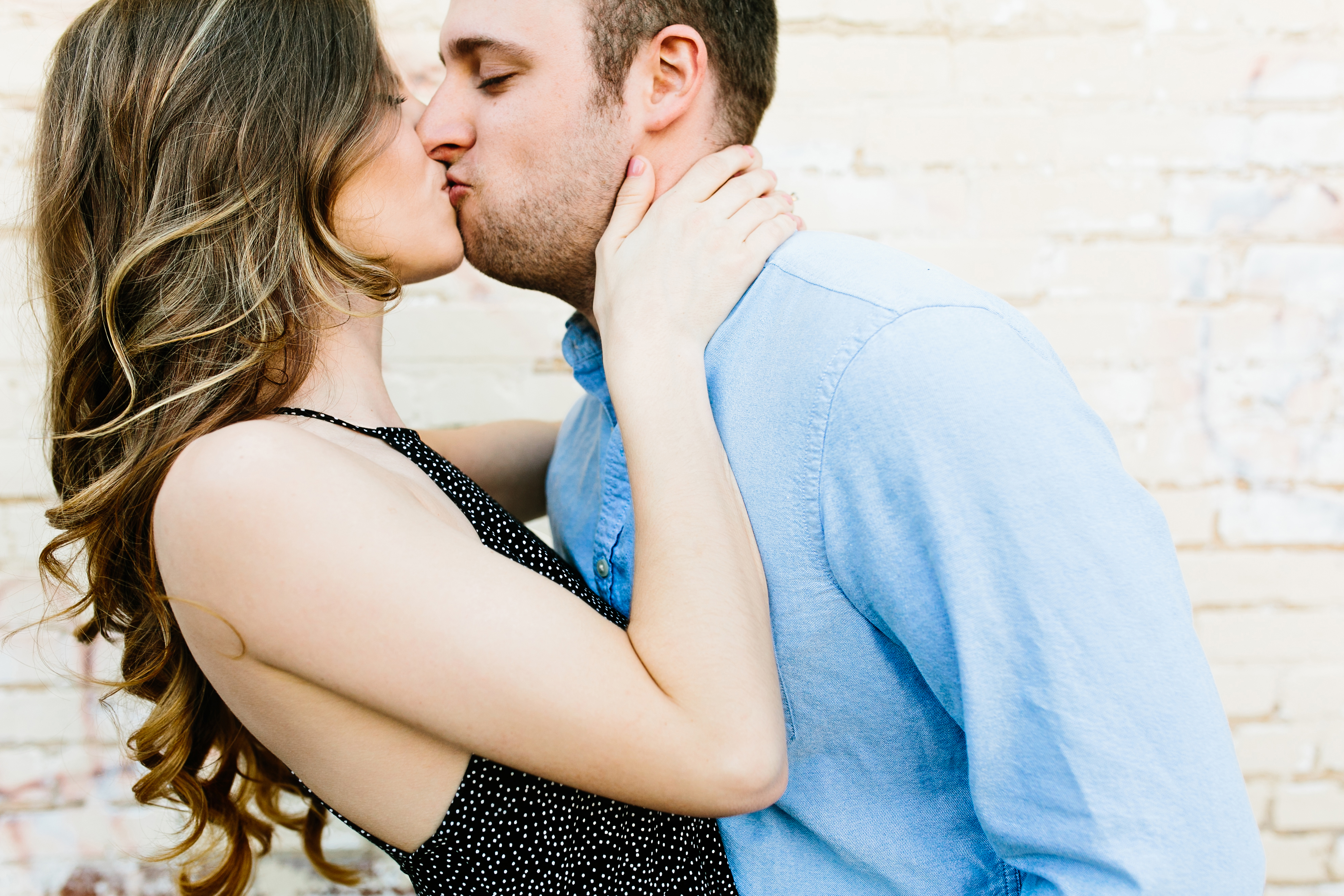 Creative engagement photos. Tennessee wedding photography. Urban engagement photos. Authentic, intimate wedding photography