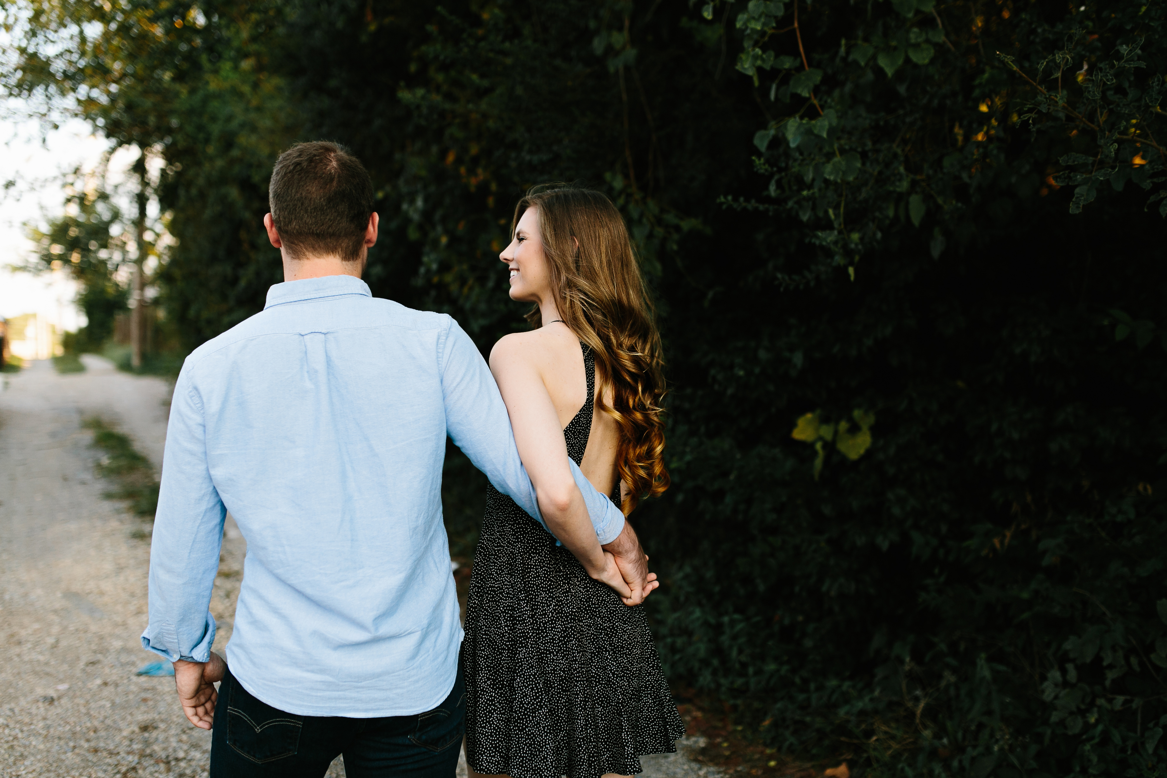 Creative engagement photos. Tennessee wedding photography. Urban engagement photos. Authentic, intimate wedding photography