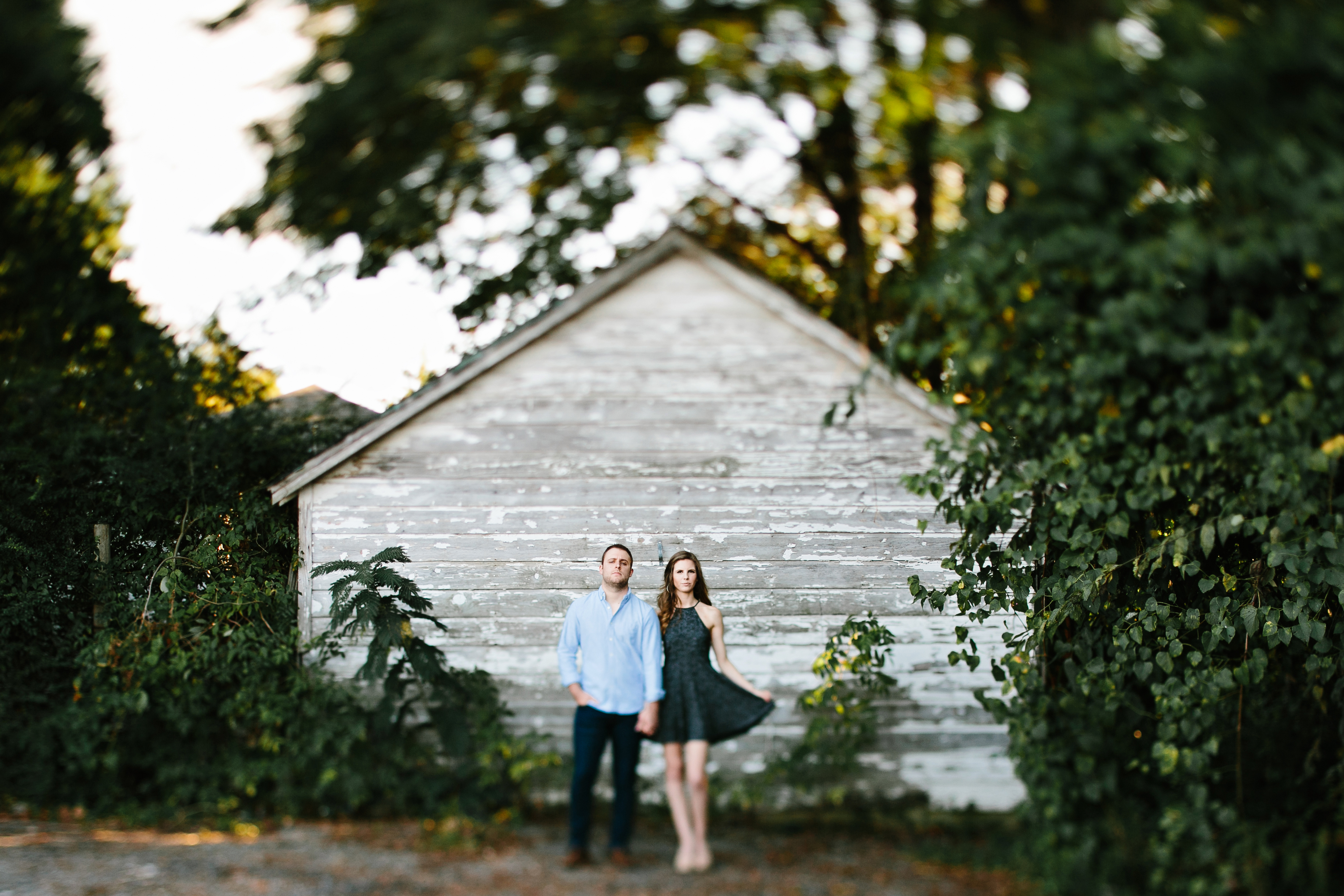 Creative engagement photos. Tennessee wedding photography. Urban engagement photos. Authentic, intimate wedding photography