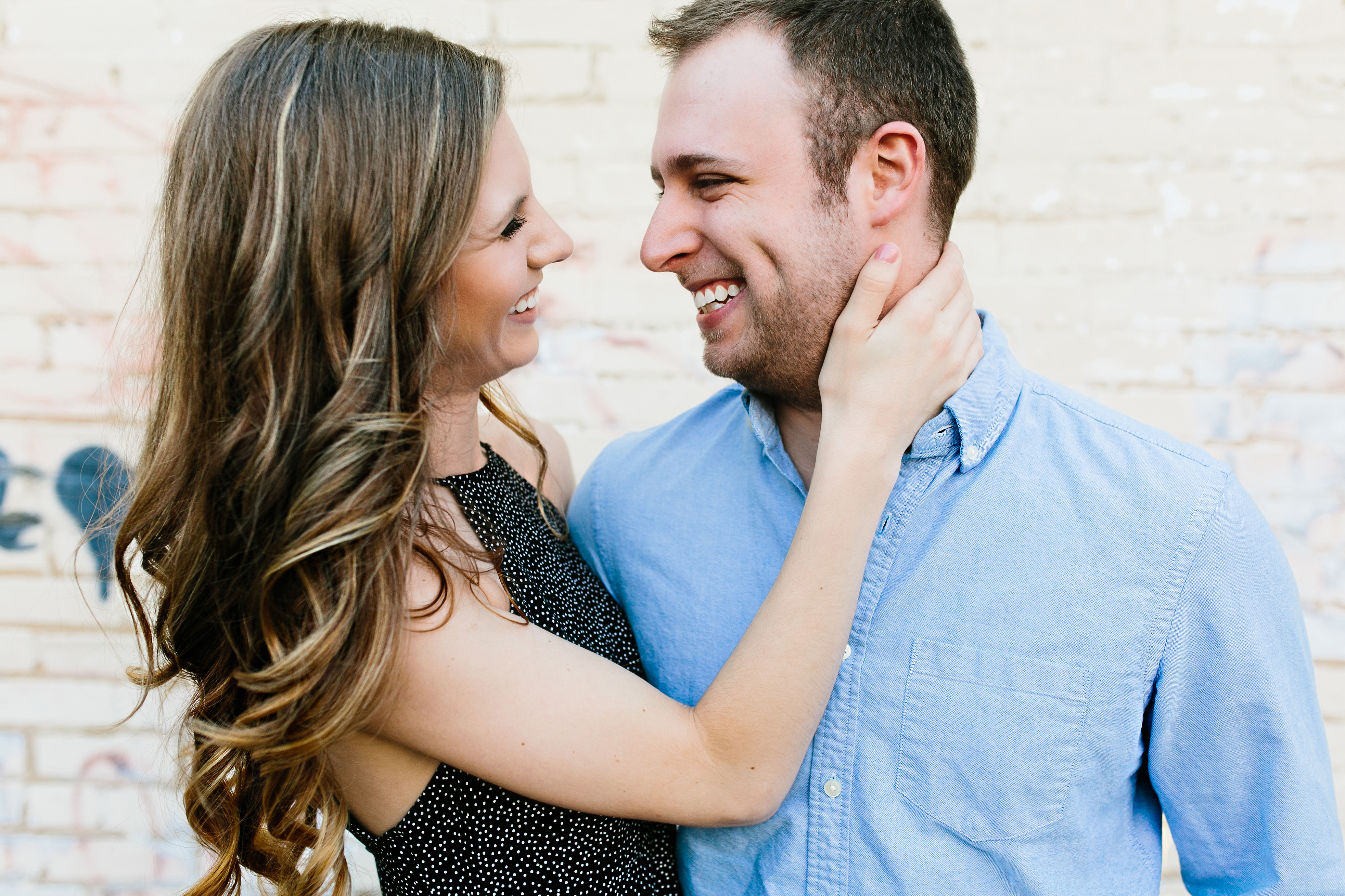 Creative engagement photos. Tennessee wedding photography. Urban engagement photos. Authentic, intimate wedding photography