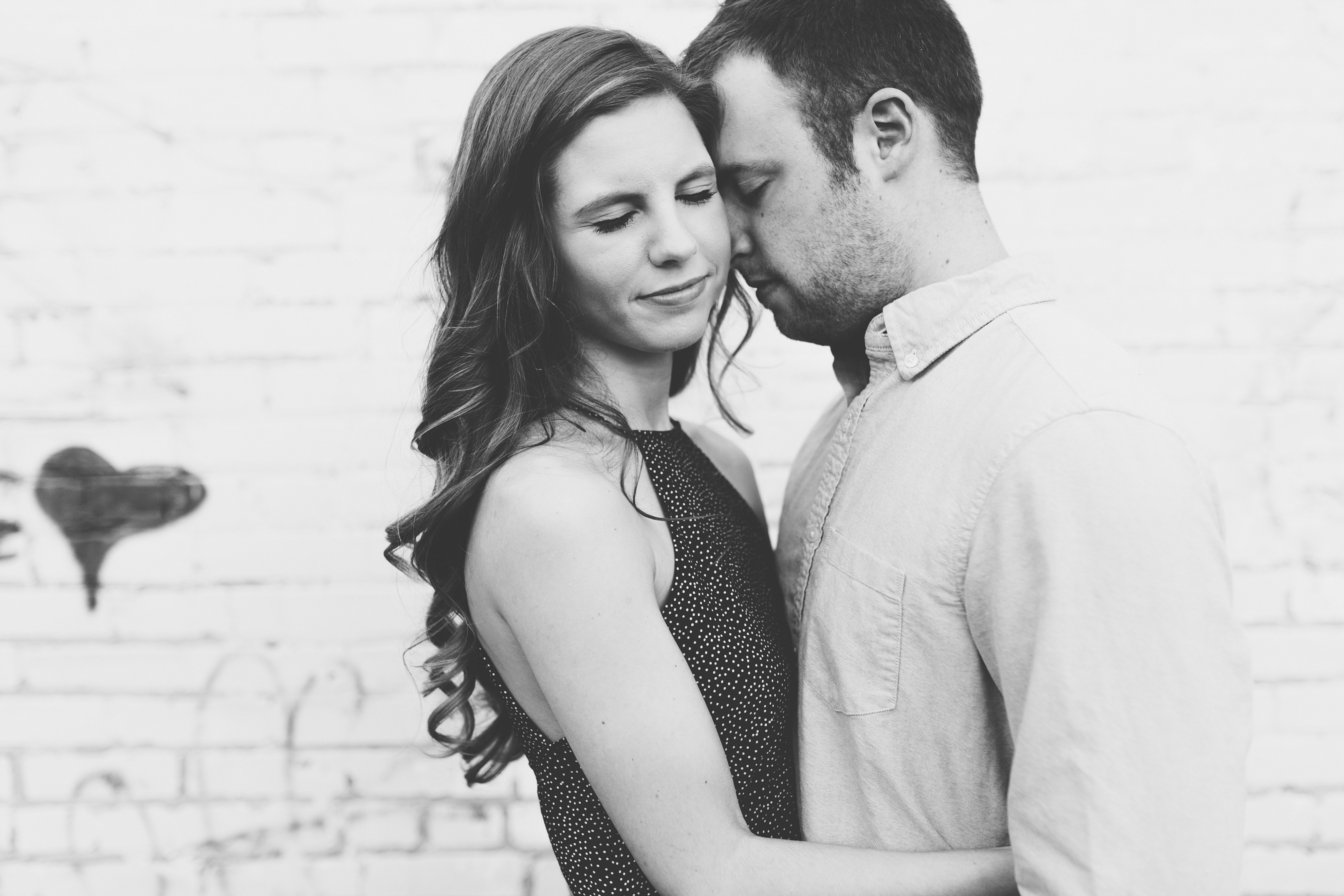 Creative engagement photos. Tennessee wedding photography. Urban engagement photos. Authentic, intimate wedding photography