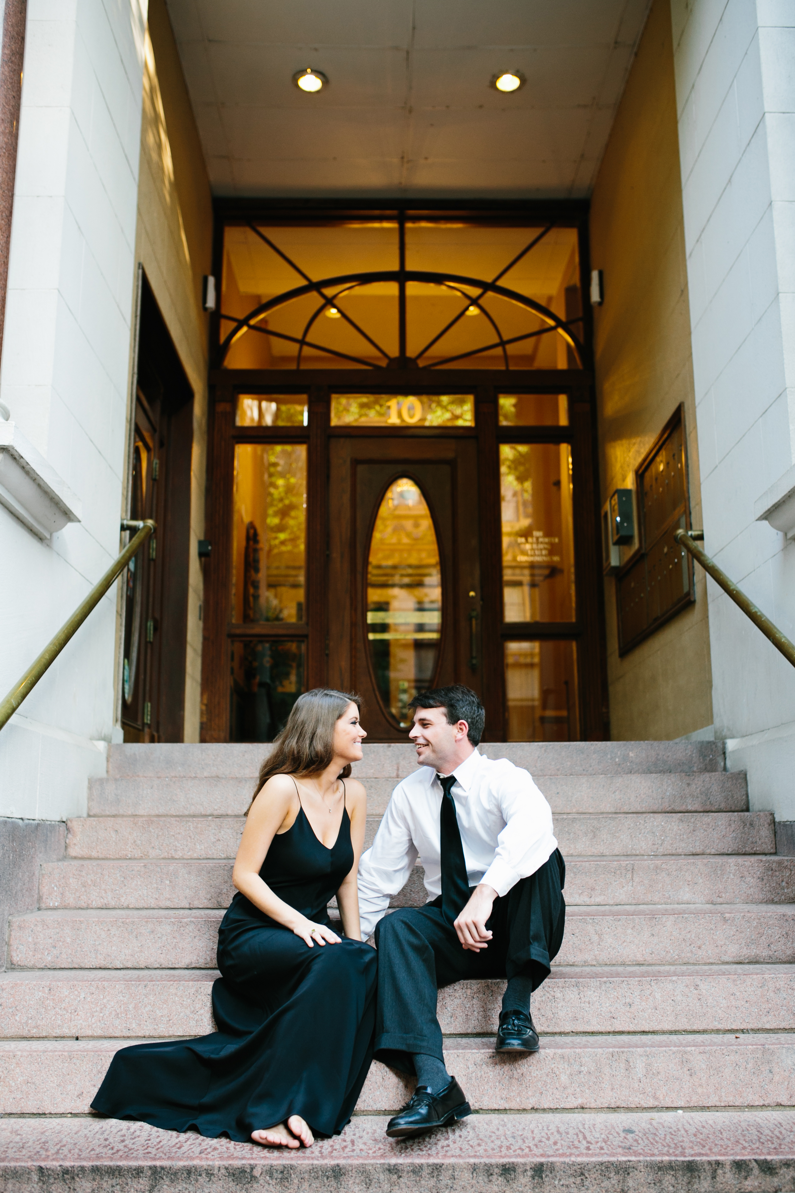 Urban engagements session. Downtown engagement session. Intimate wedding photos. Emotional raw engagement photos.