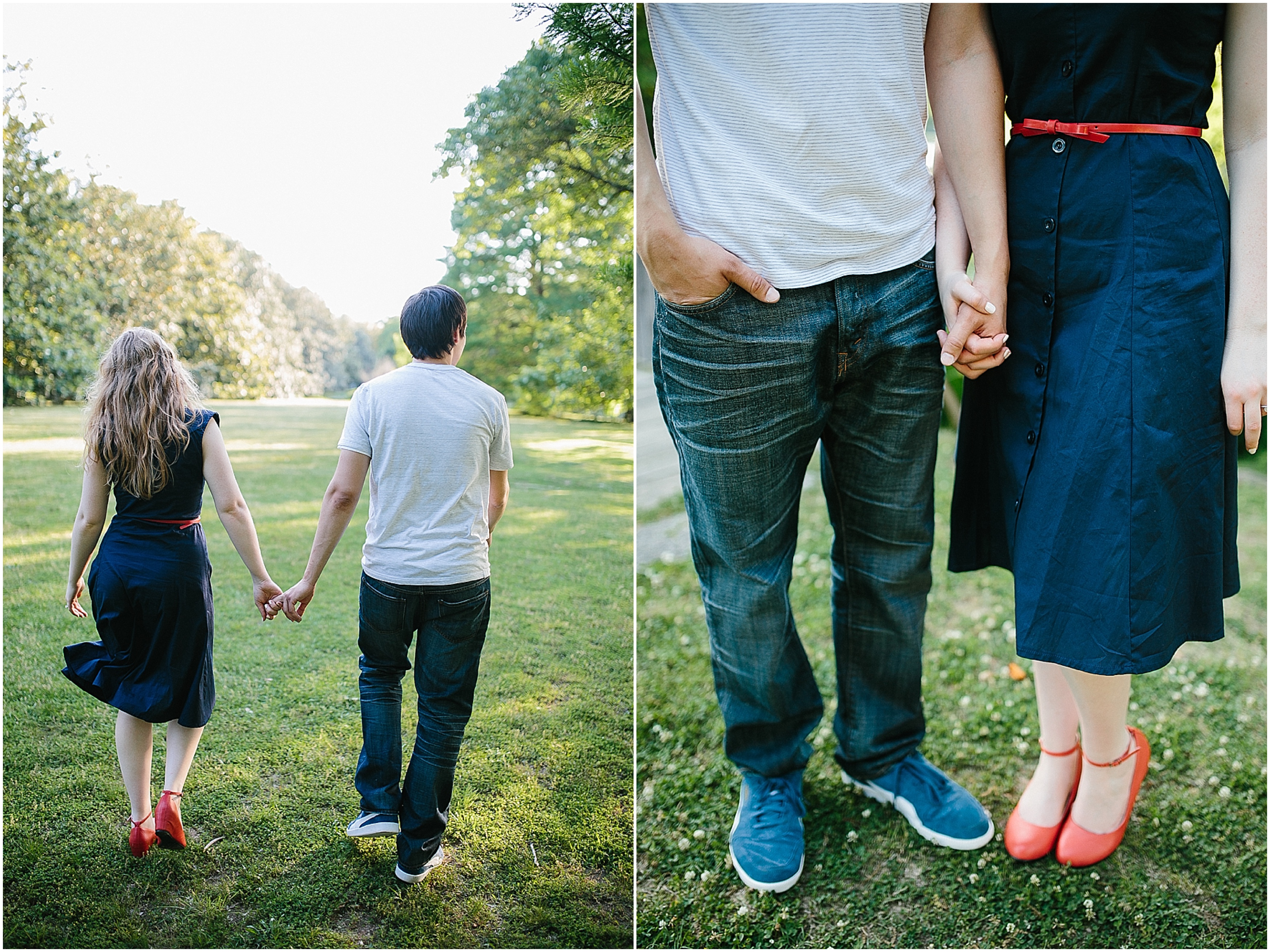 sweet intimate engagement photos