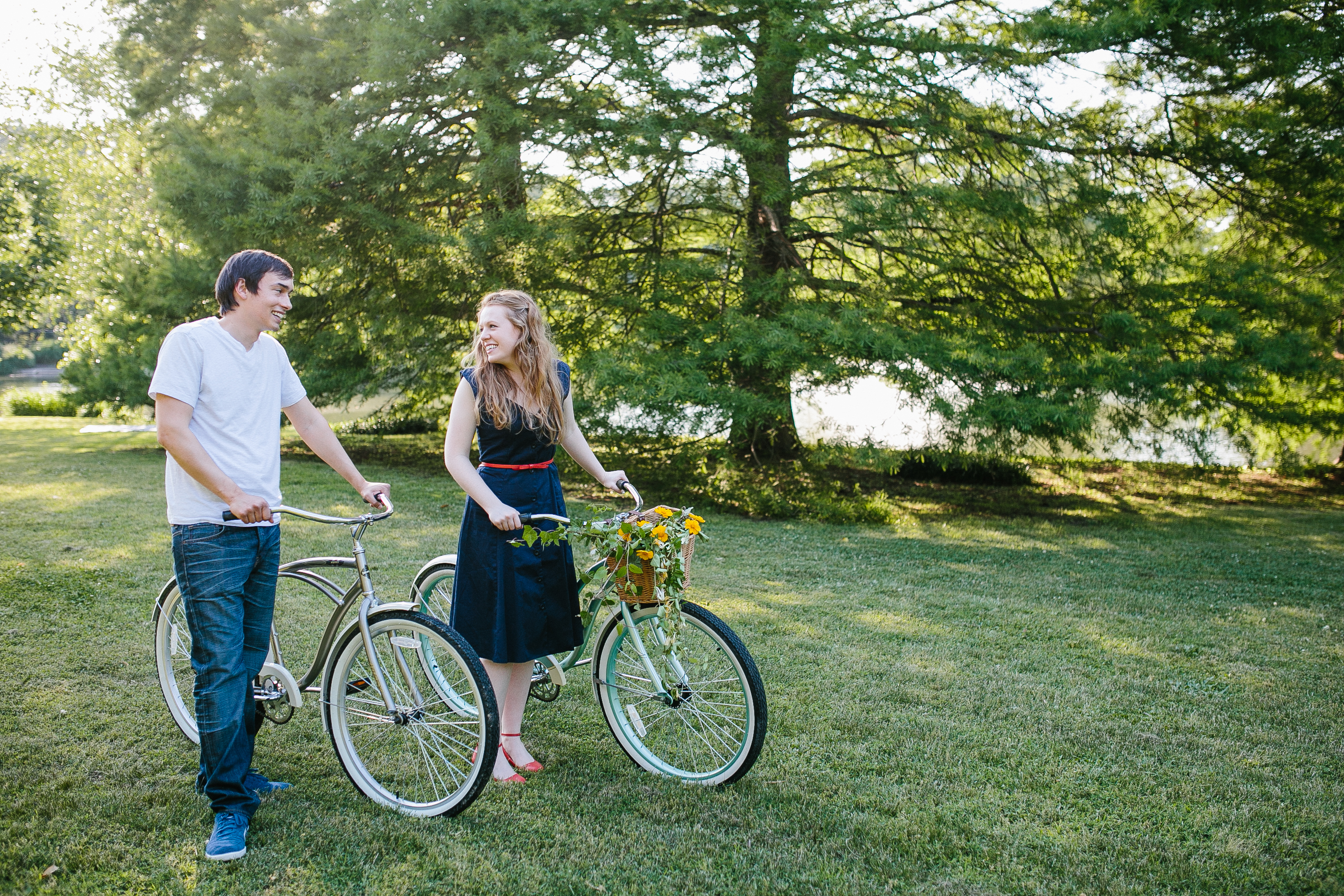 sweet intimate engagement photos