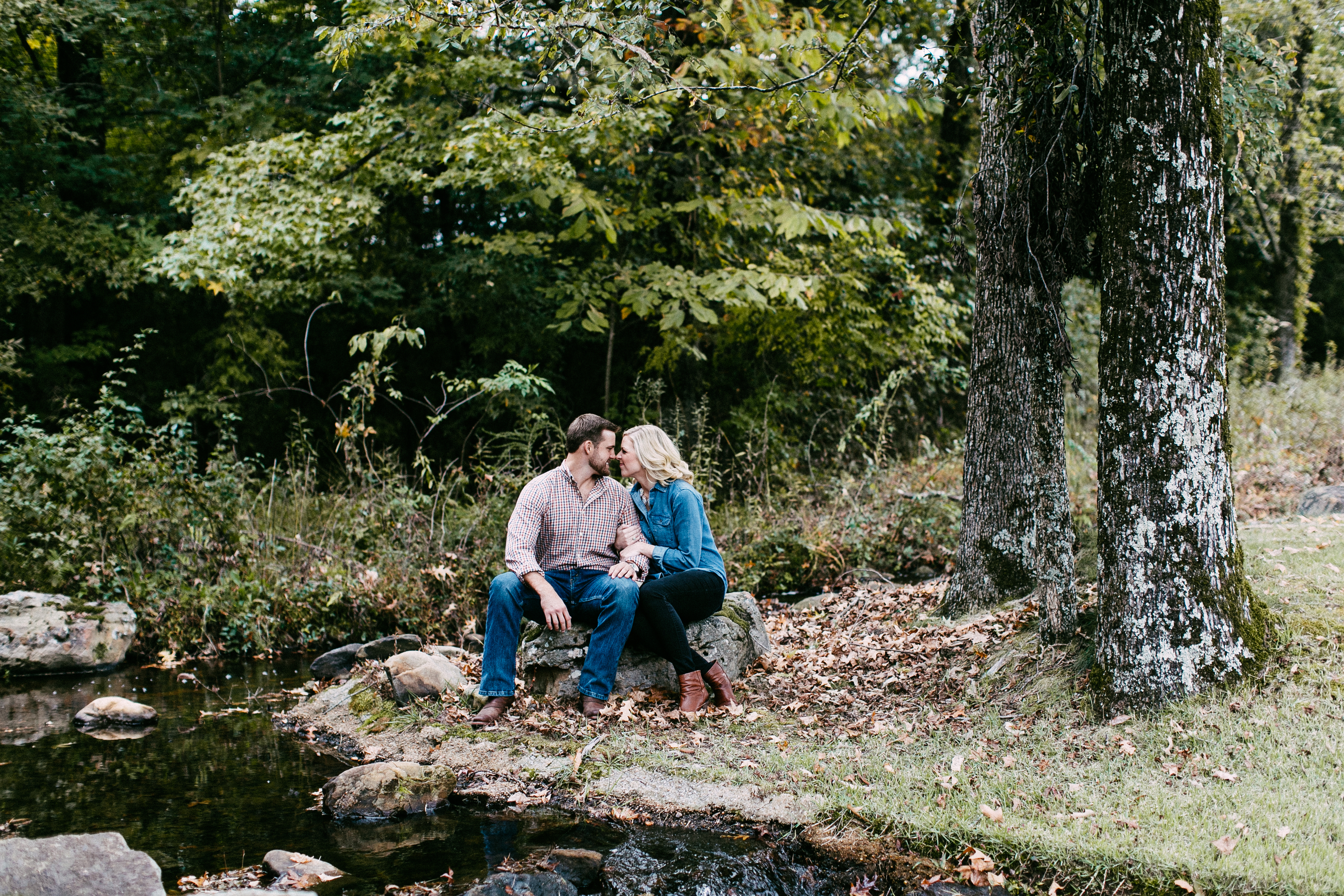 rustic engagement session. ranch wedding. ranch engagement session. tennessee wedding photographer. candid engagement photos. intimate wedding photography