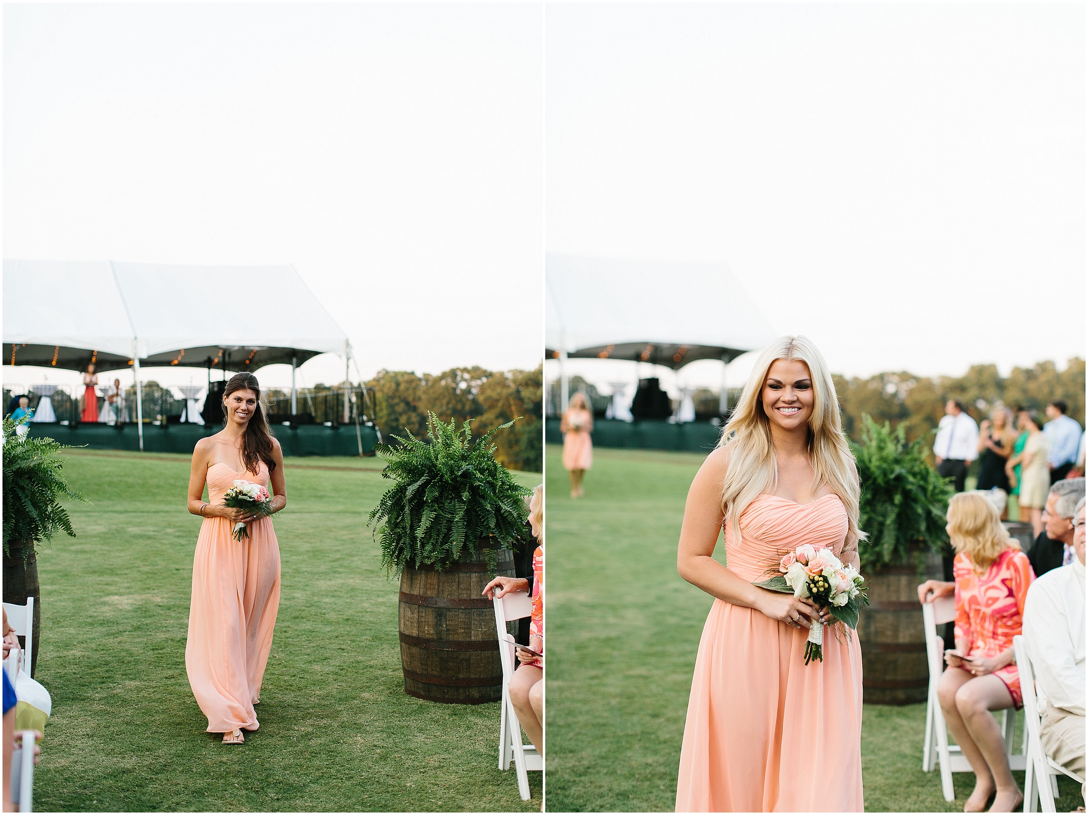 outdoor wedding ceremony. tennessee wedding. creative wedding photographer