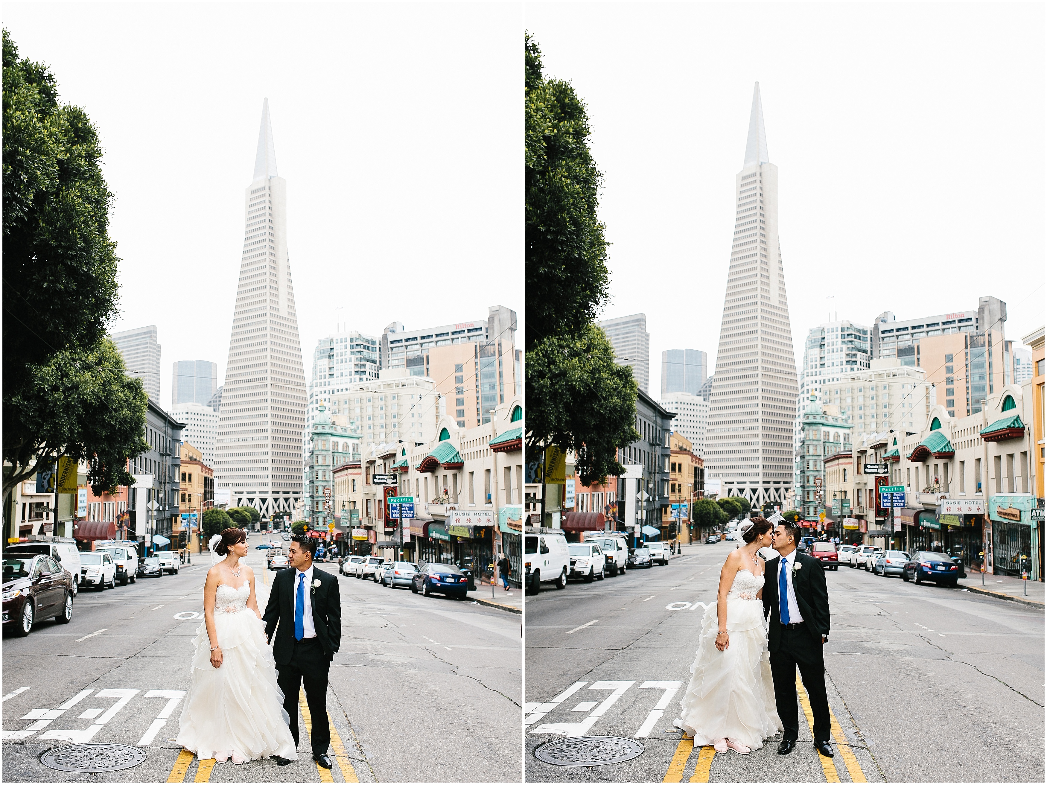 transamerican pyramid wedding. San Francisco wedding photographer