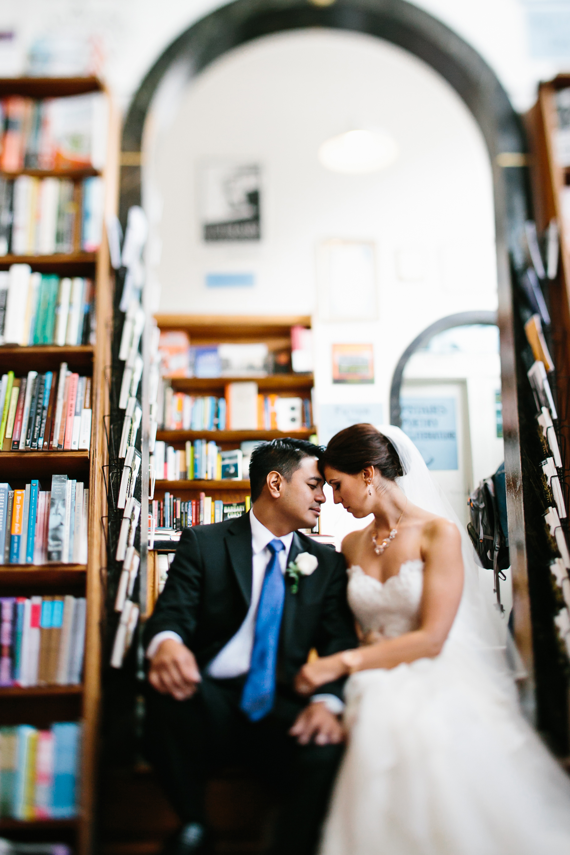 city lights bookstore san francisco. San Francisco wedding photographer. bookstore wedding