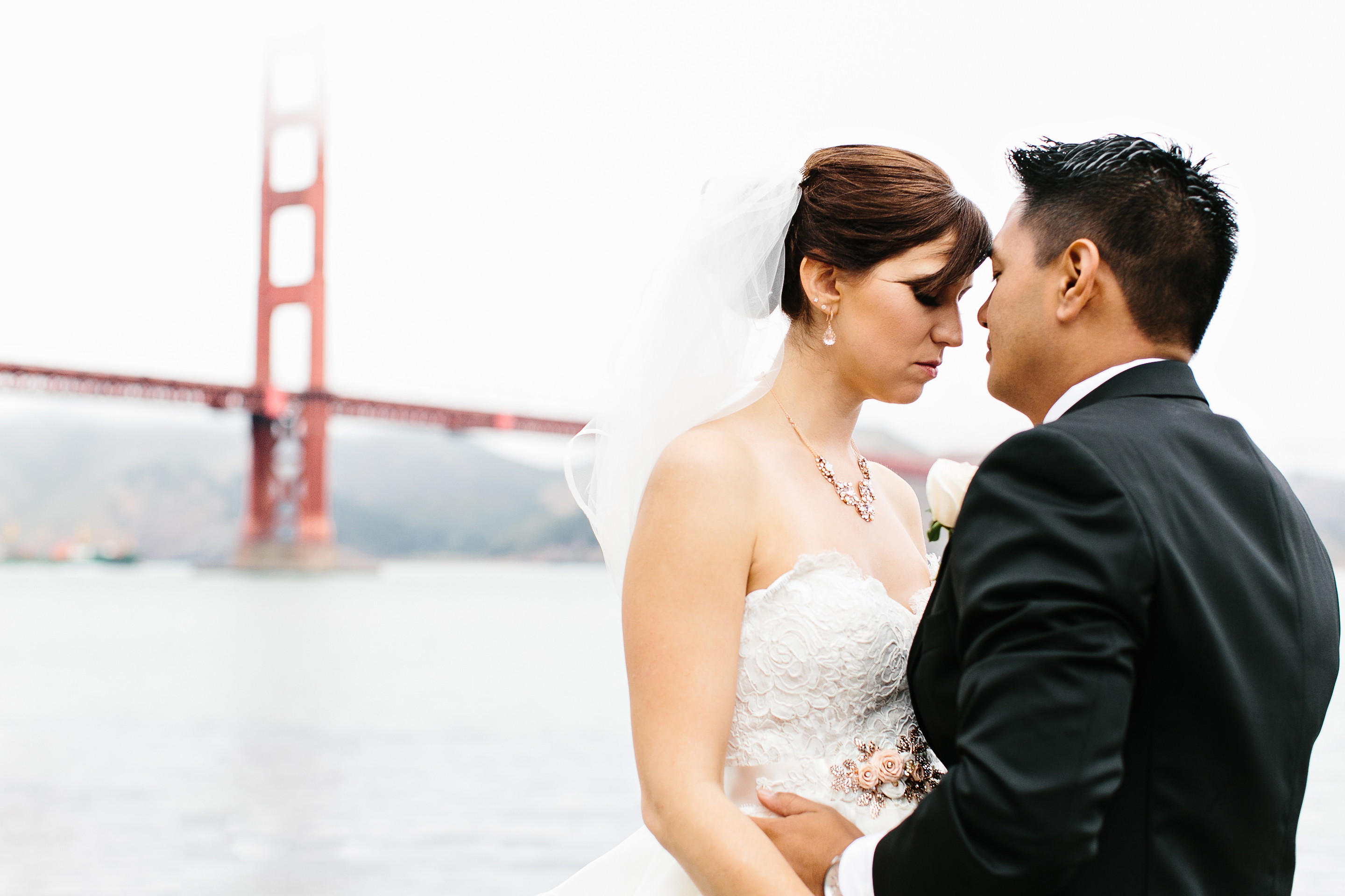 golden gate bridge wedding. golden gate park wedding. karl the fog. san francisco wedding. san francisco wedding photographer