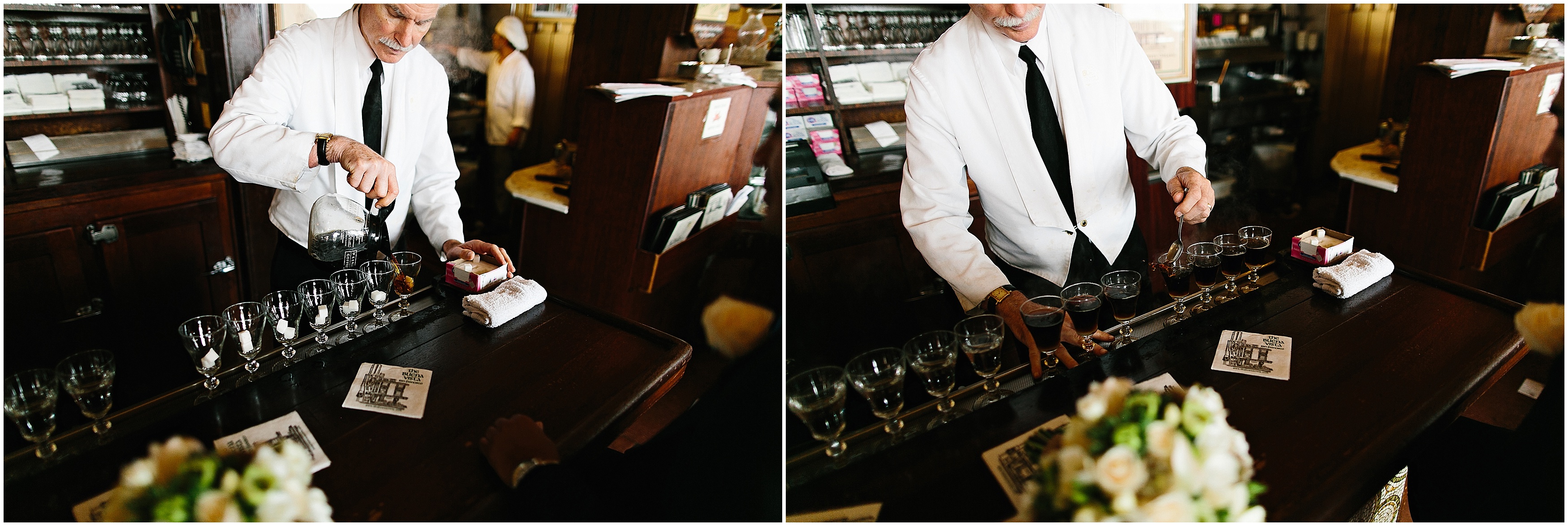 buena vista restaurant san francisco. Irish coffee. San Francisco wedding photographer 