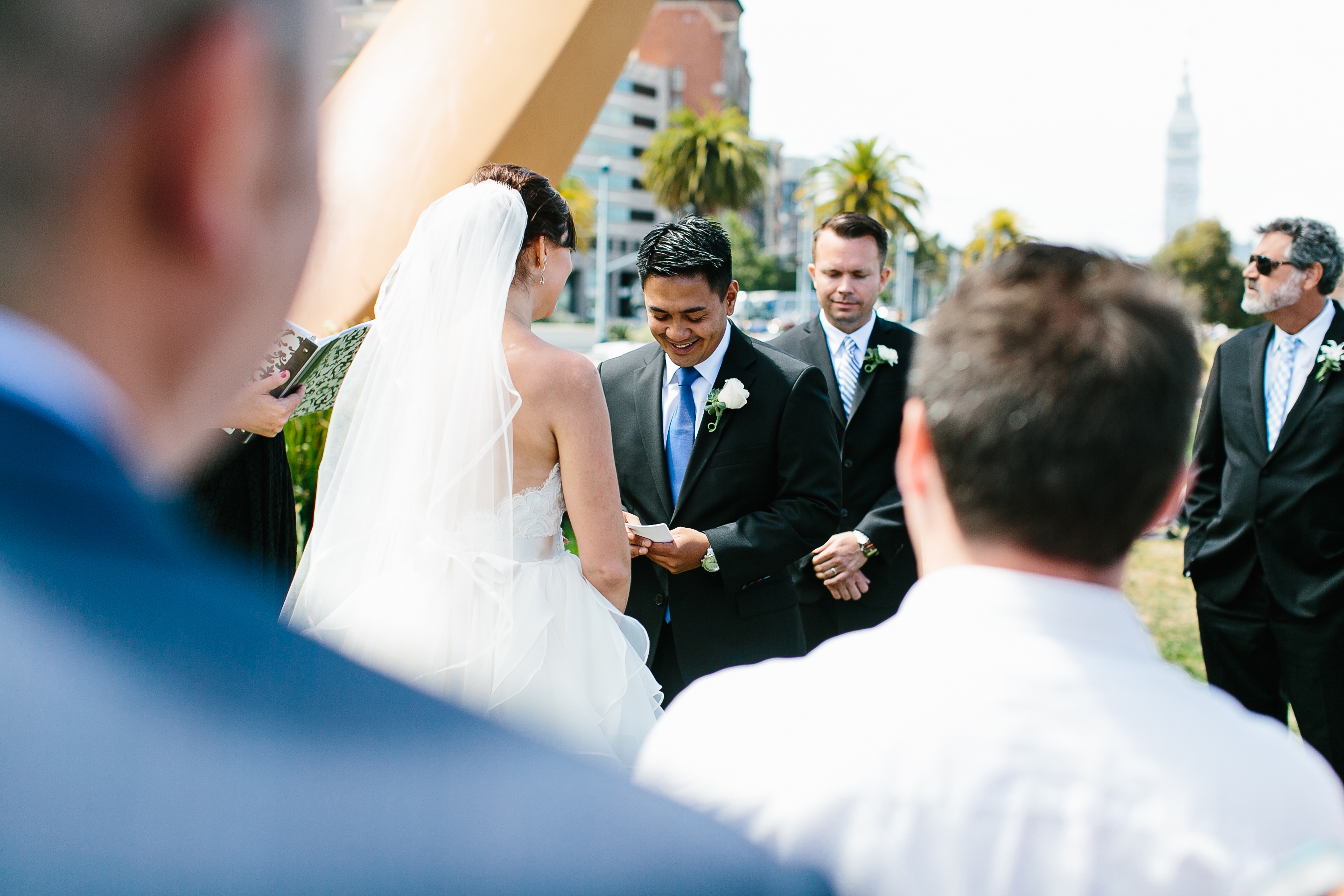 Cupid Span San Francisco. San Francisco wedding photographer. Cupid Span wedding ceremony.