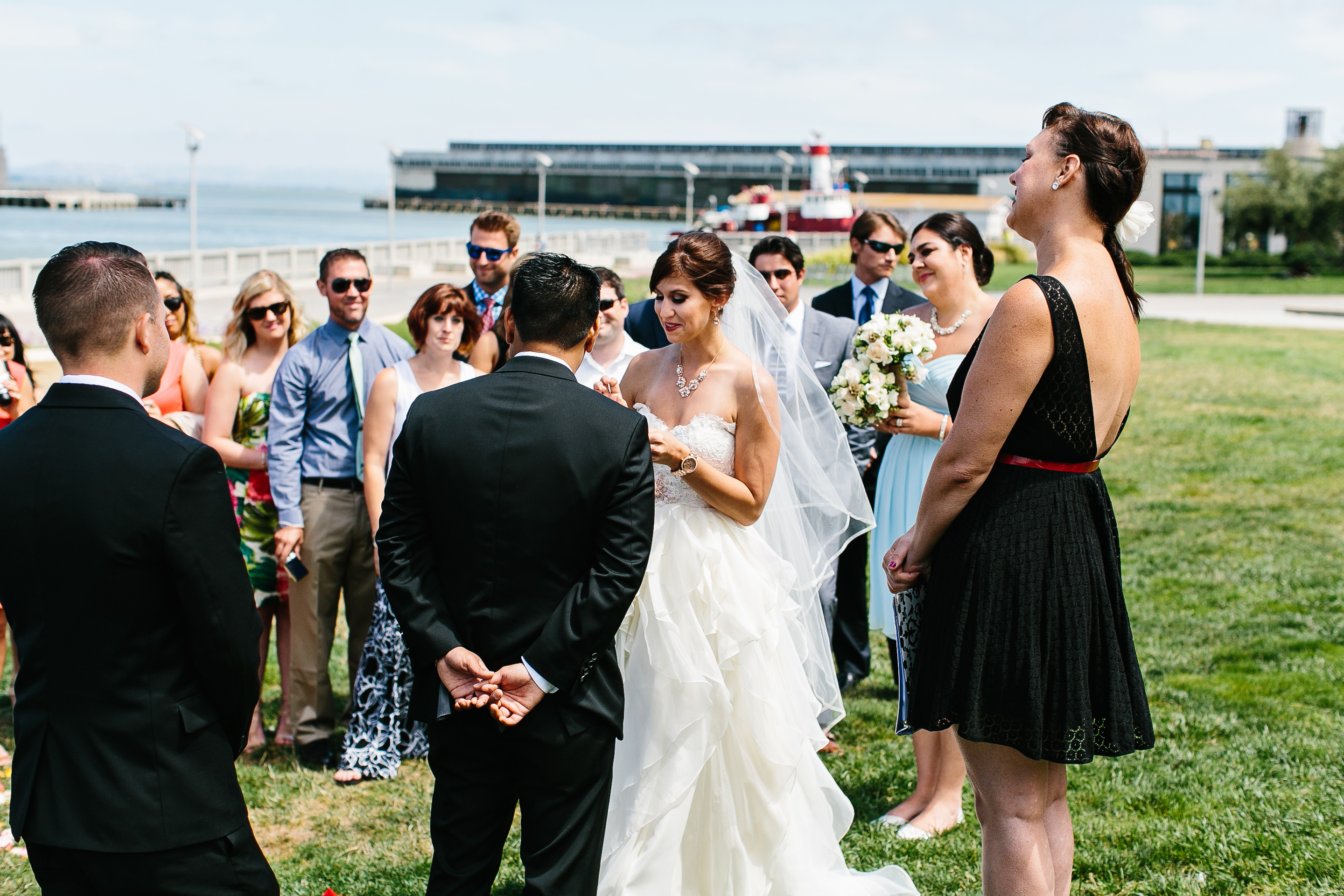 Cupid Span San Francisco. San Francisco wedding photographer. Cupid Span wedding ceremony.