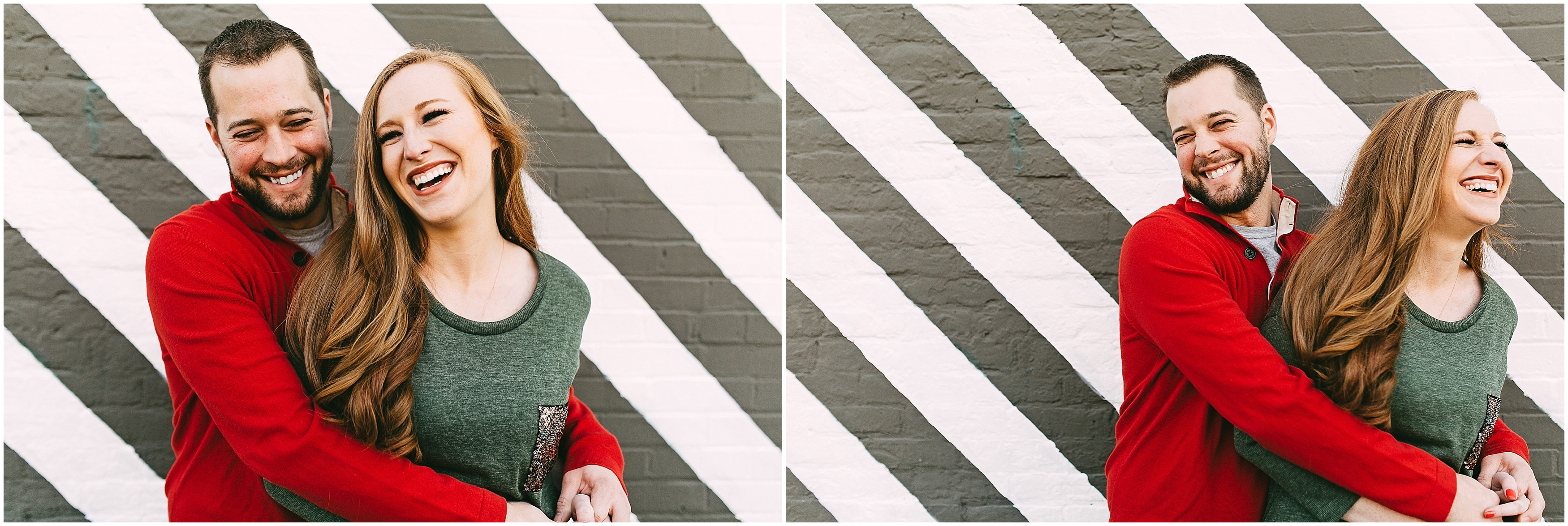 urban engagement session. downtown engagement session. creative engagement photos. non-traditionall engagement photos