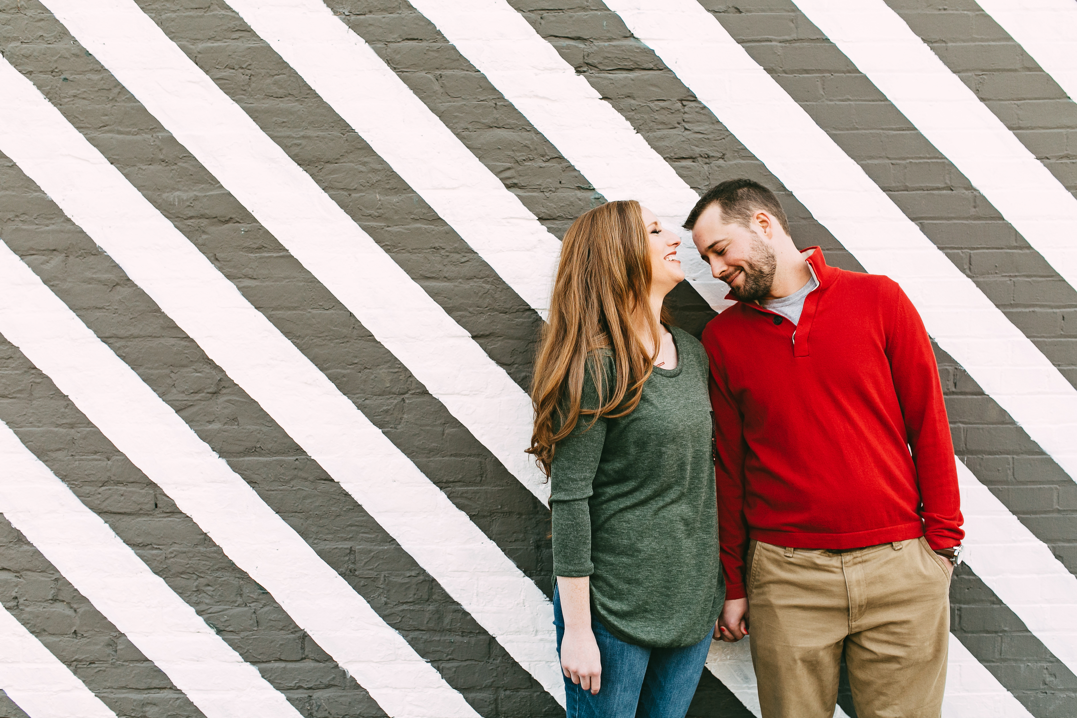 urban engagement session. downtown engagement session. creative engagement photos. non-traditionall engagement photos