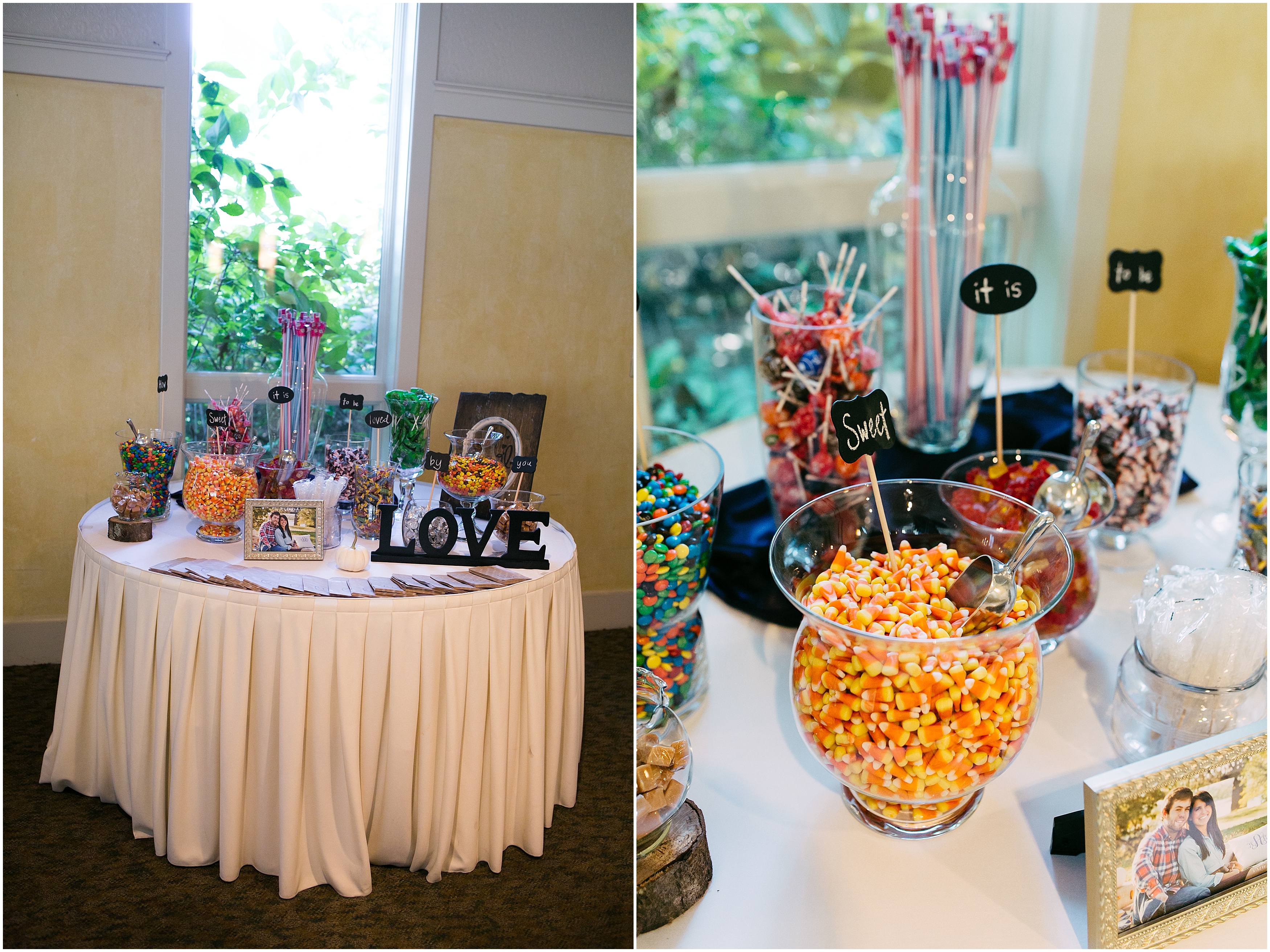 candy counter wedding. wedding candy table