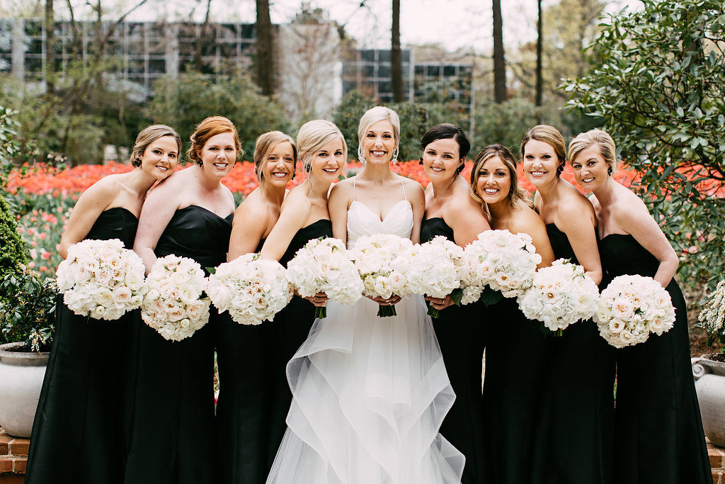 black-bridesmaids-dresses
